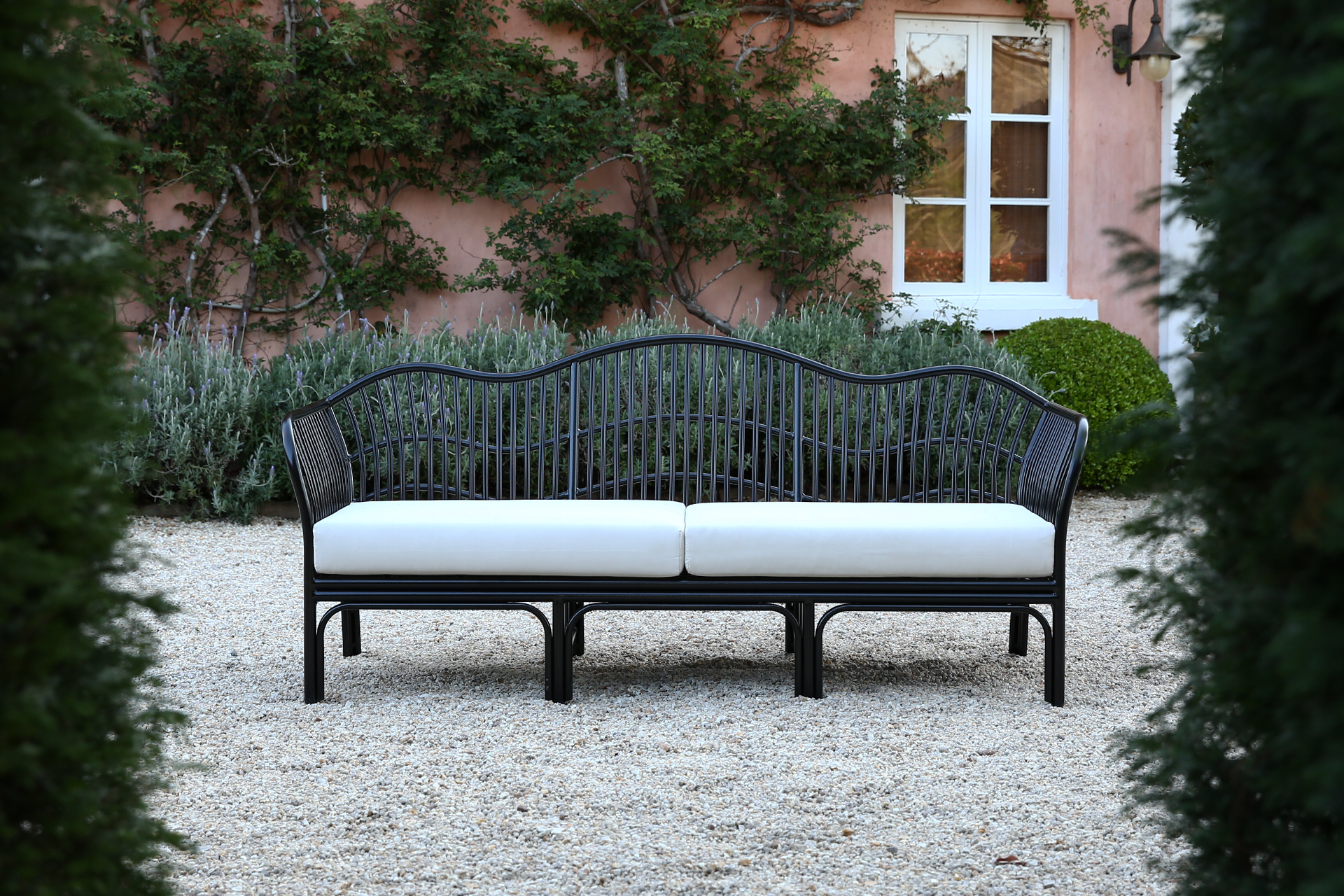 Custom Outdoor Woven Sofas | Wicker, Aluminium, Metal & Fabric - Lincoln Brooks