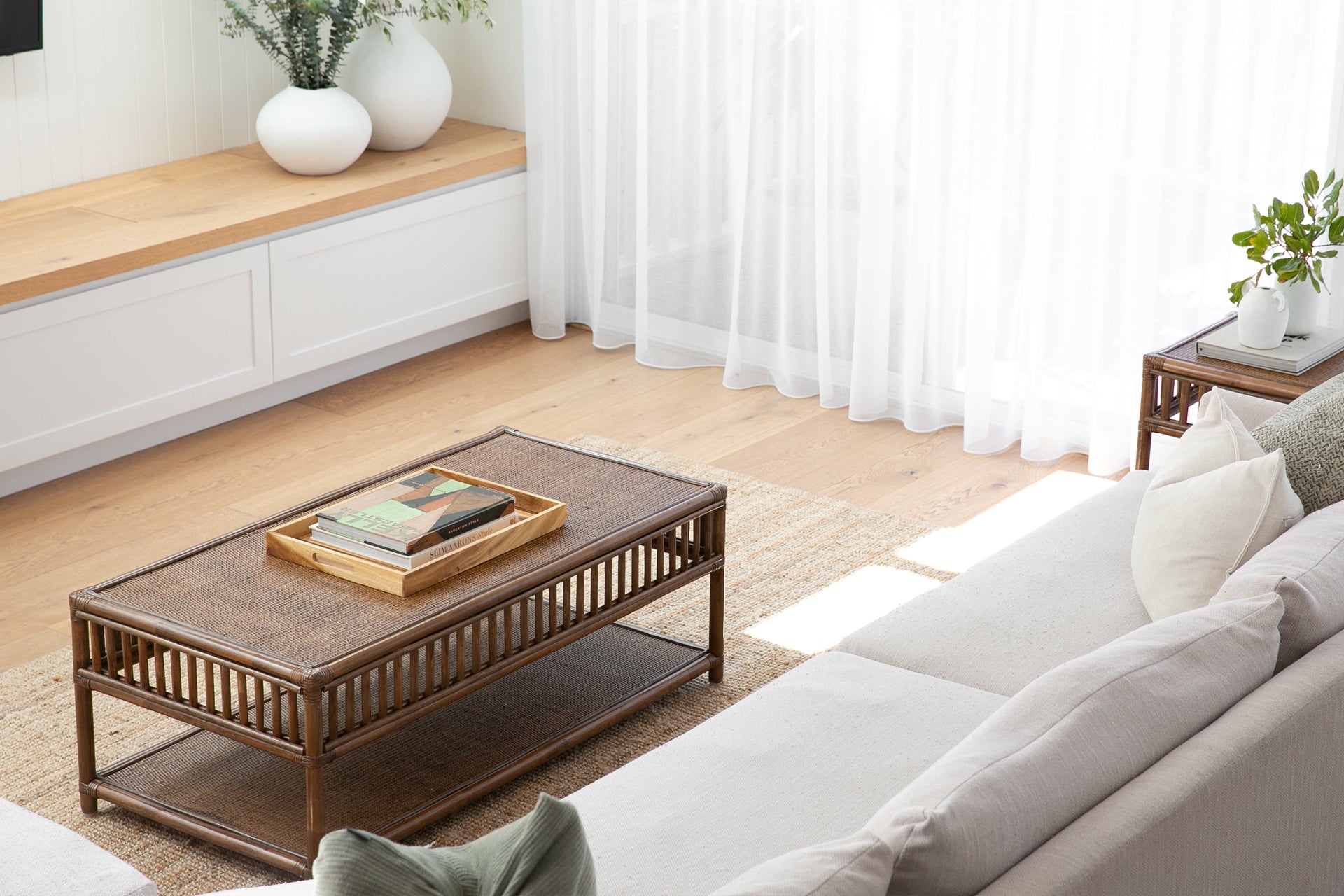 In-Stock Coffee Tables | Rattan, Wicker, Cane & Aluminium - Lincoln Brooks