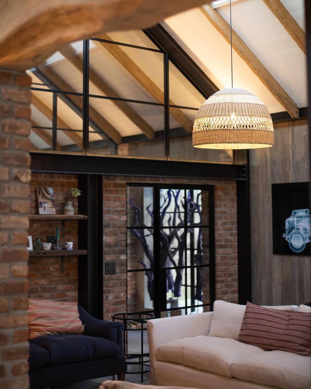 Woven Wicker Pendant Lights | Handcrafted Natural Lighting – Lincoln Brooks