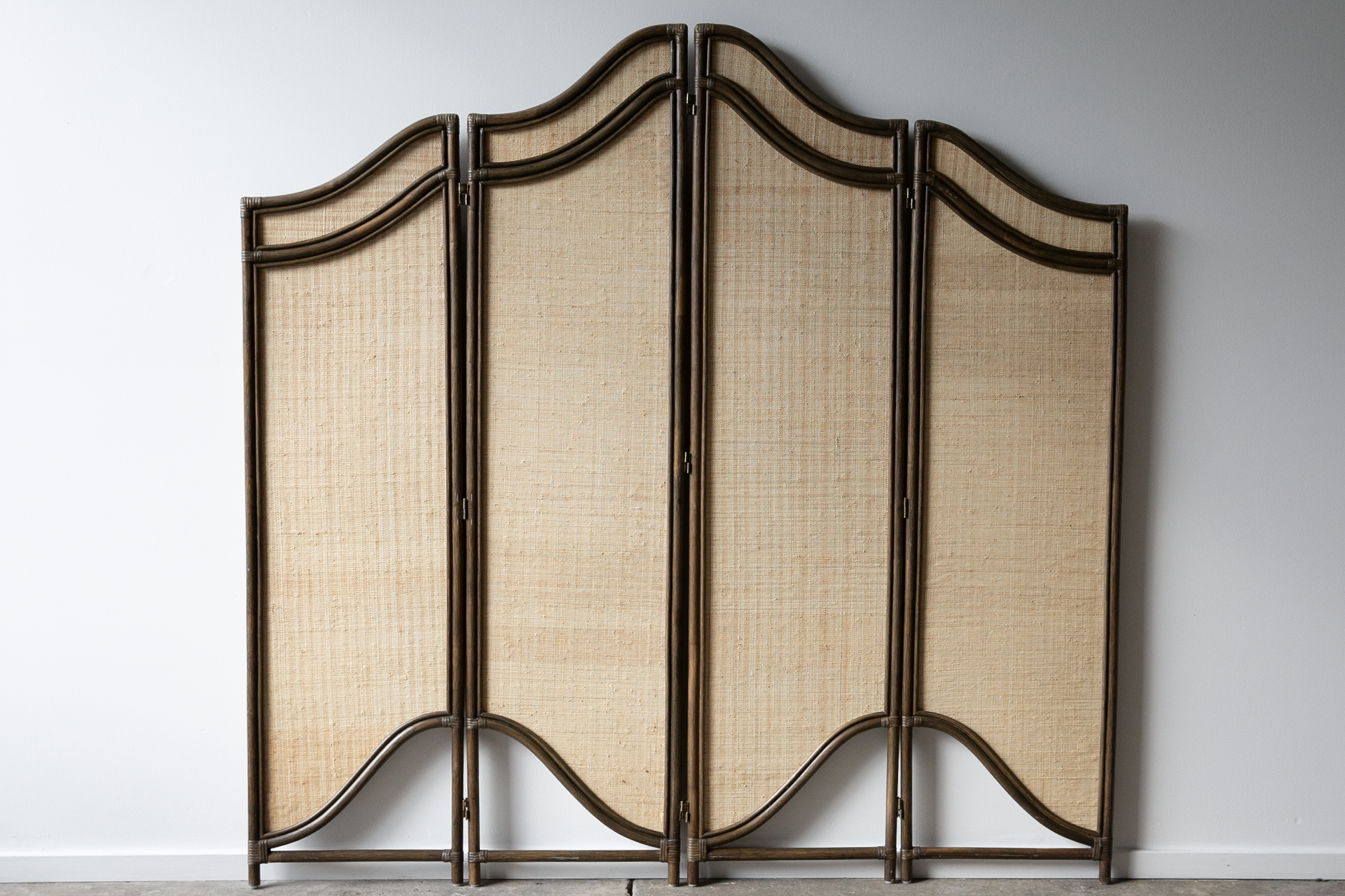 4 Panel Upholstered divider/bedhead.