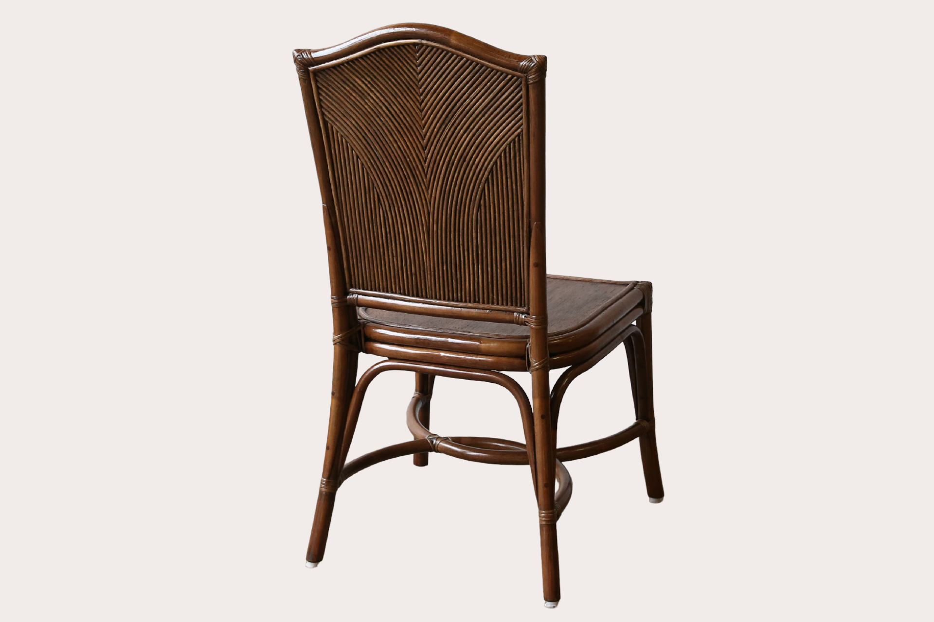 Ambience Reed Side Chairs in Brown