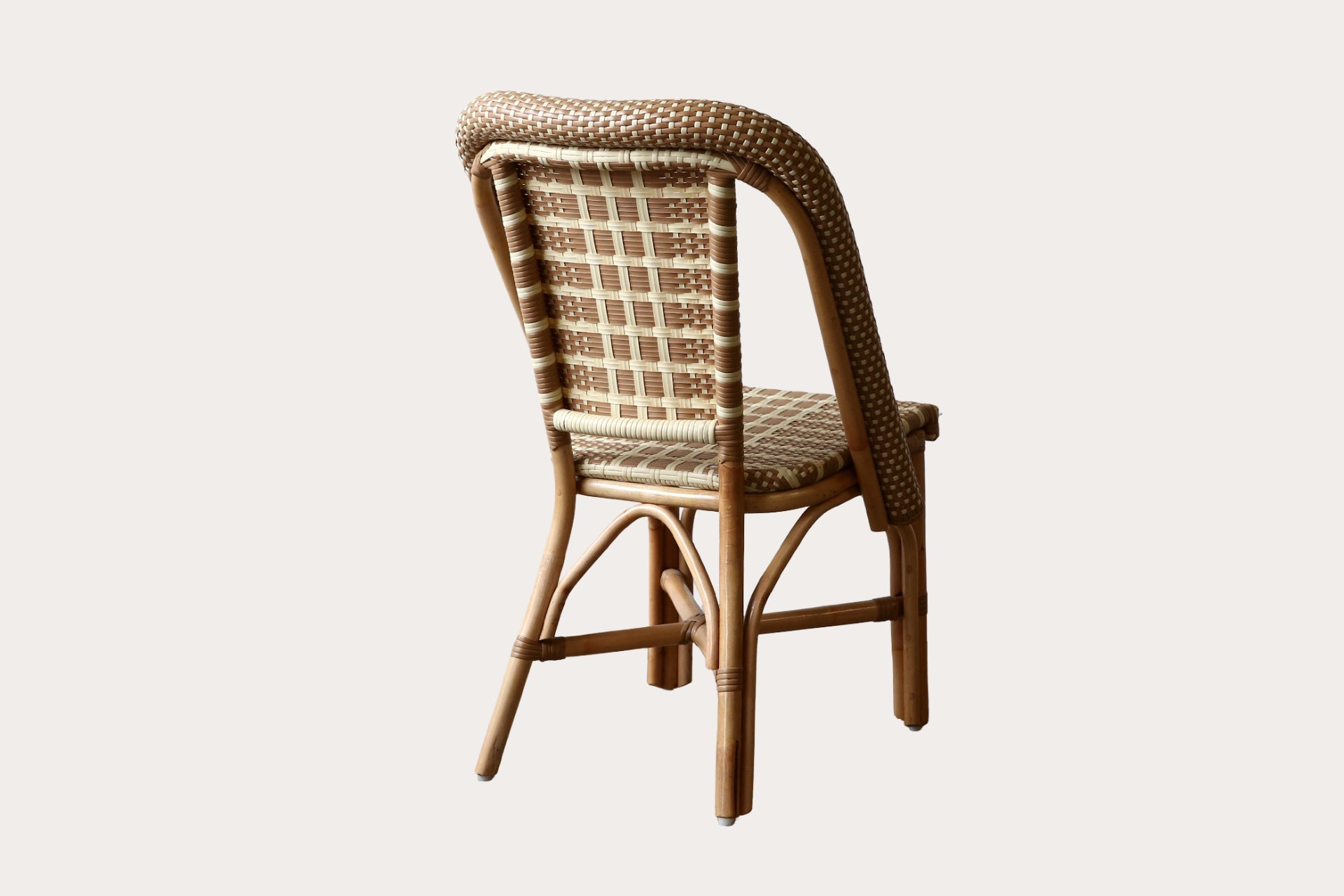 Andorra Side Chair - Taupe & Ringlet