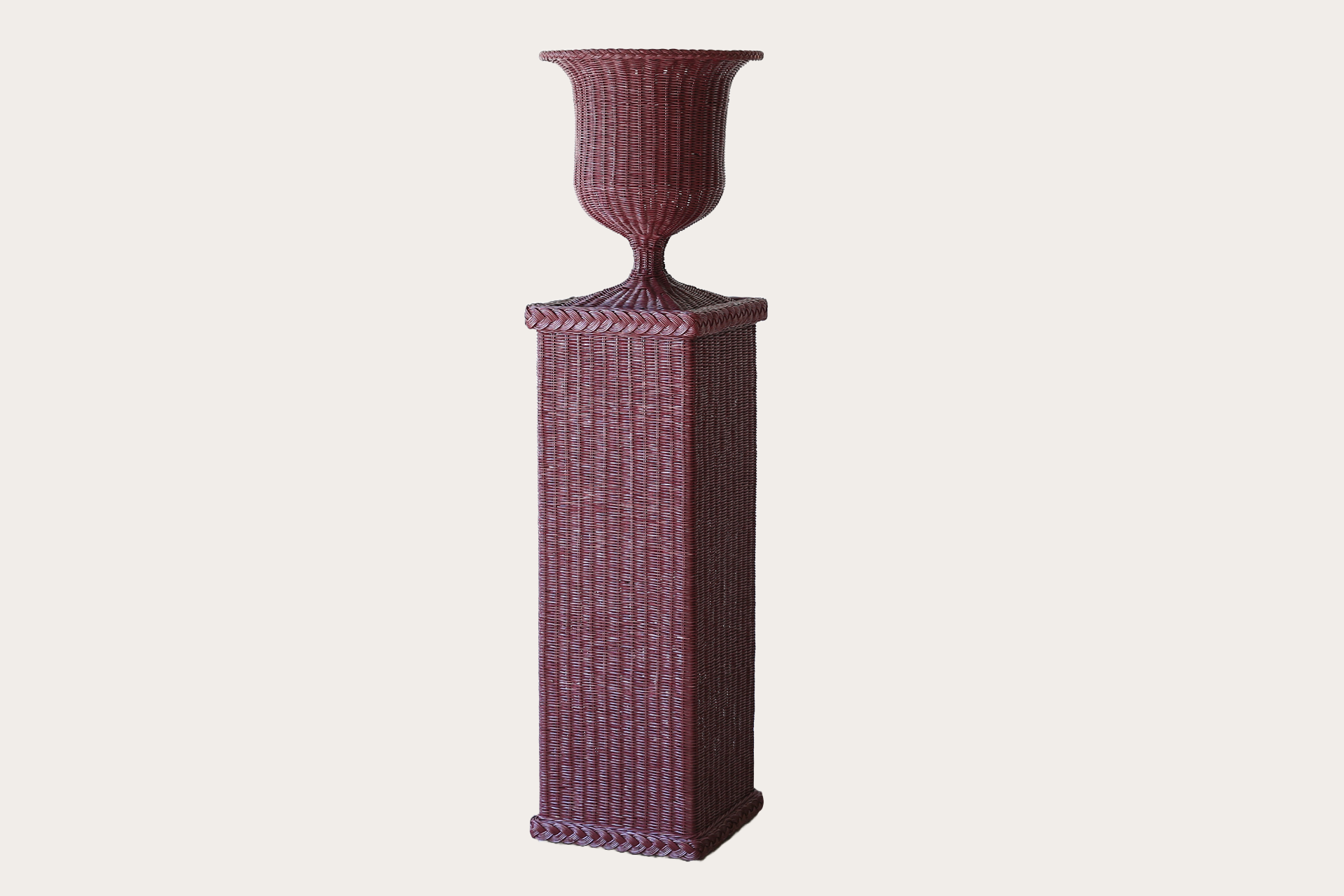Arbour Pedestal with Urn – Marrakesh | Wicker & Rattan Decor
