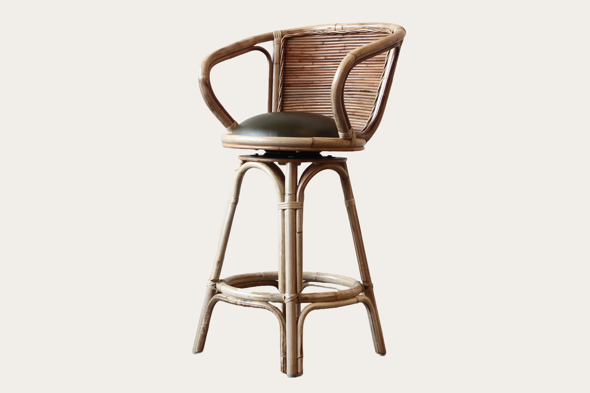 Cuban Swivel Barstool