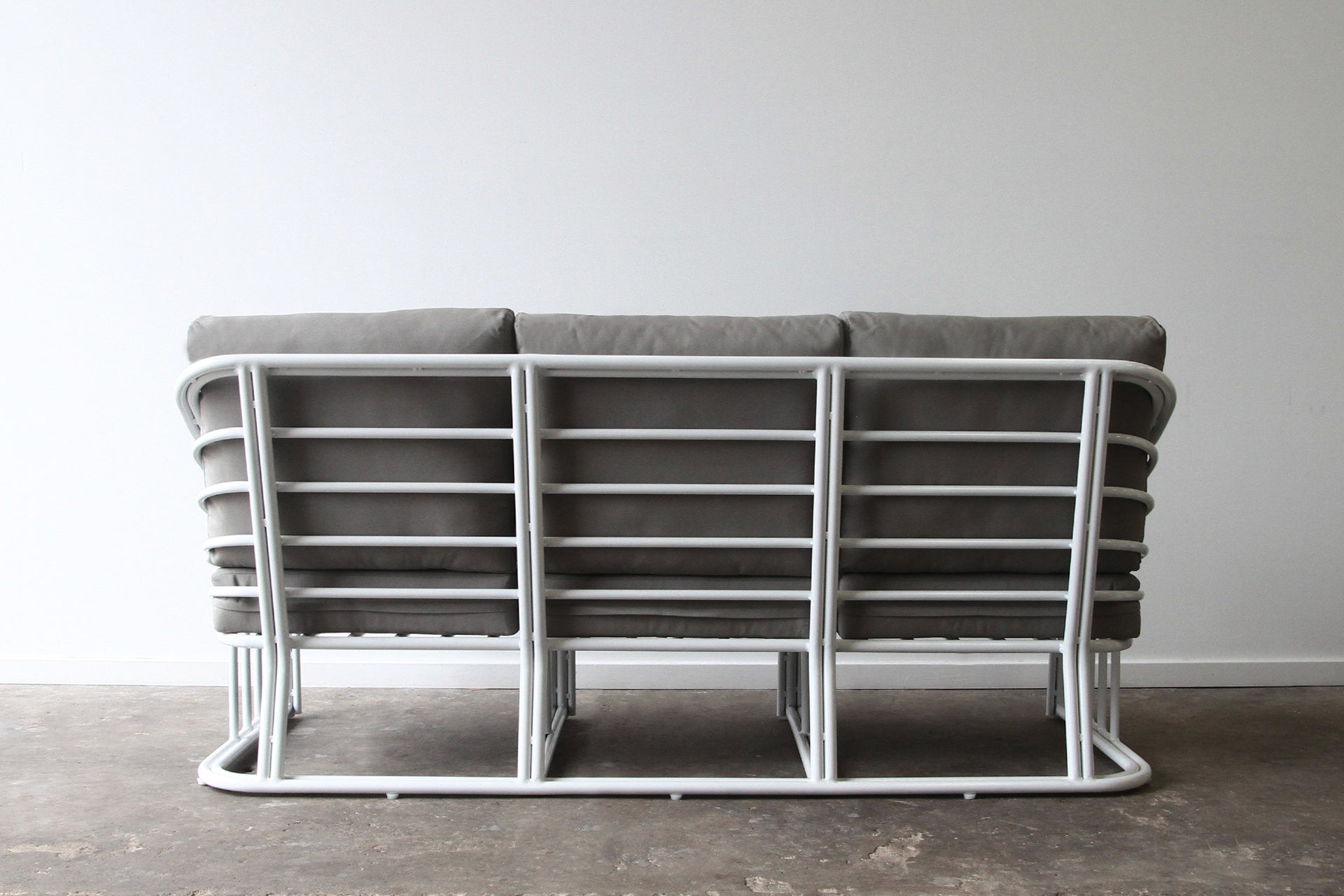 Belgravia Aluminium Outdoor 3 seater. White