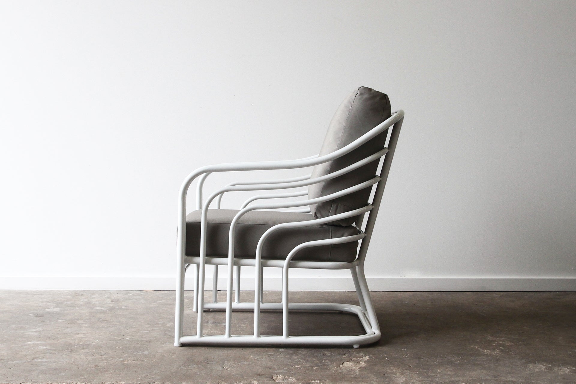 Belgravia Aluminium Outdoor Armchair. White