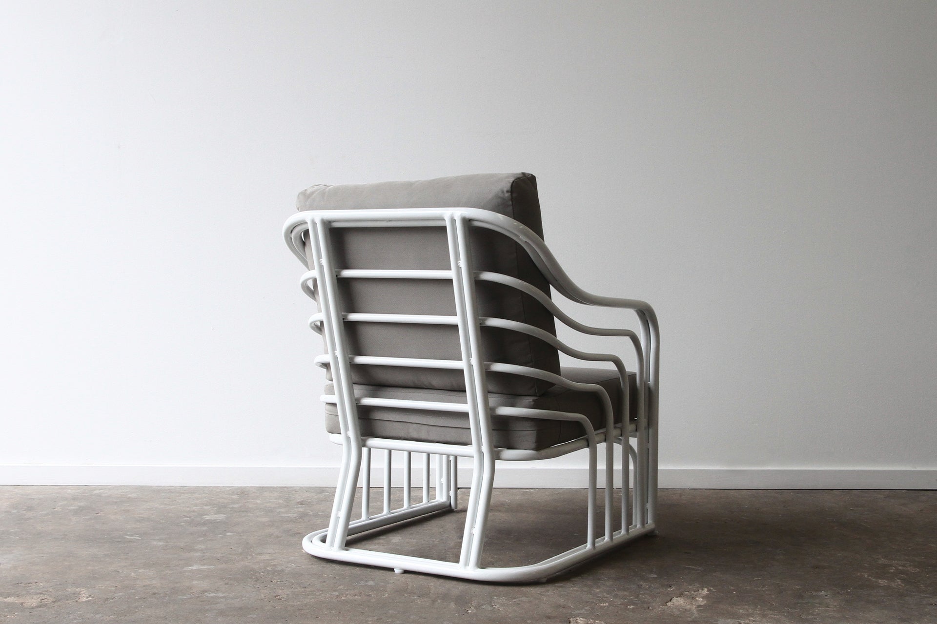 Belgravia Aluminium Outdoor Armchair. White