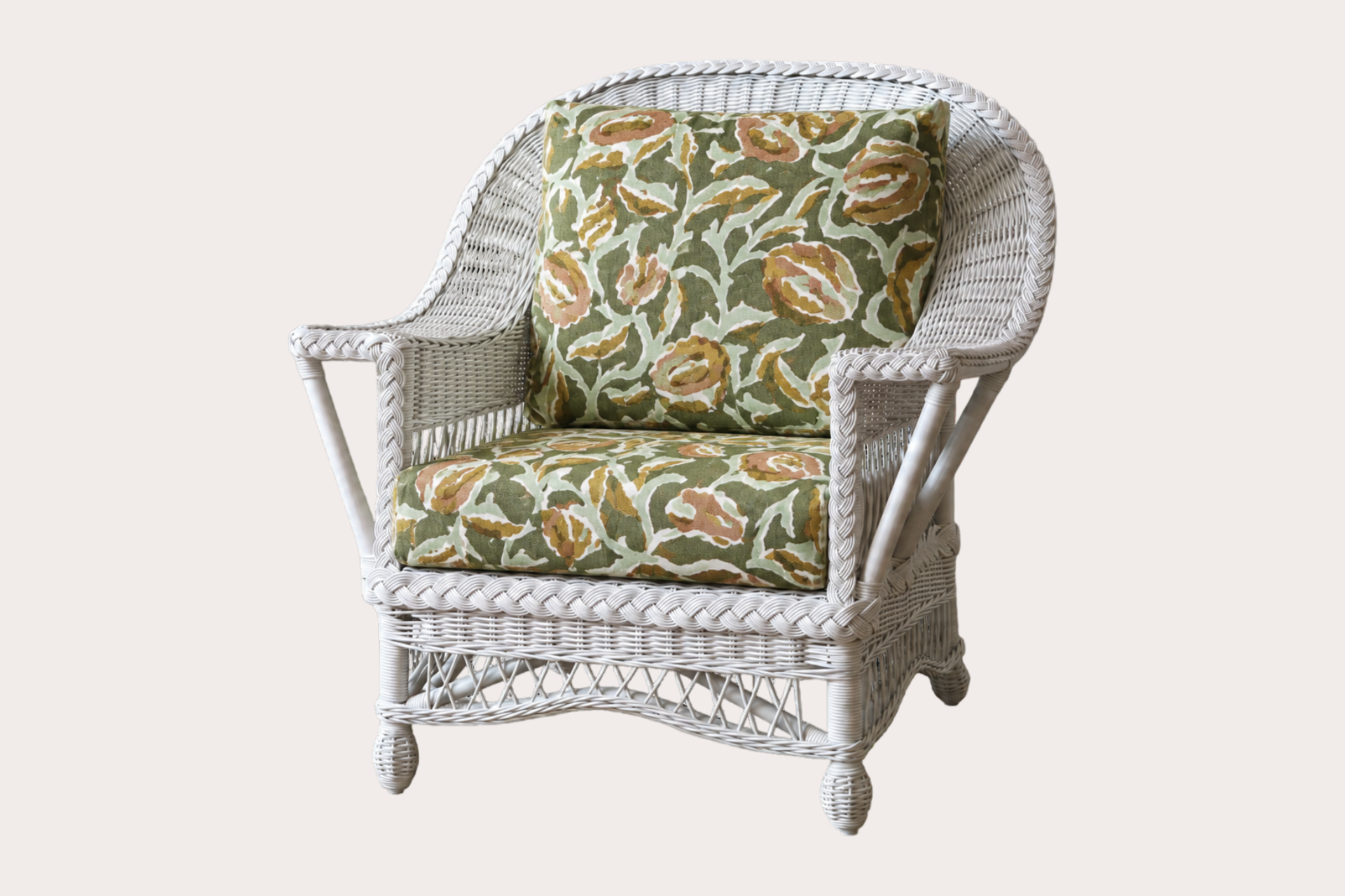 Bar Harbour Armchair. White