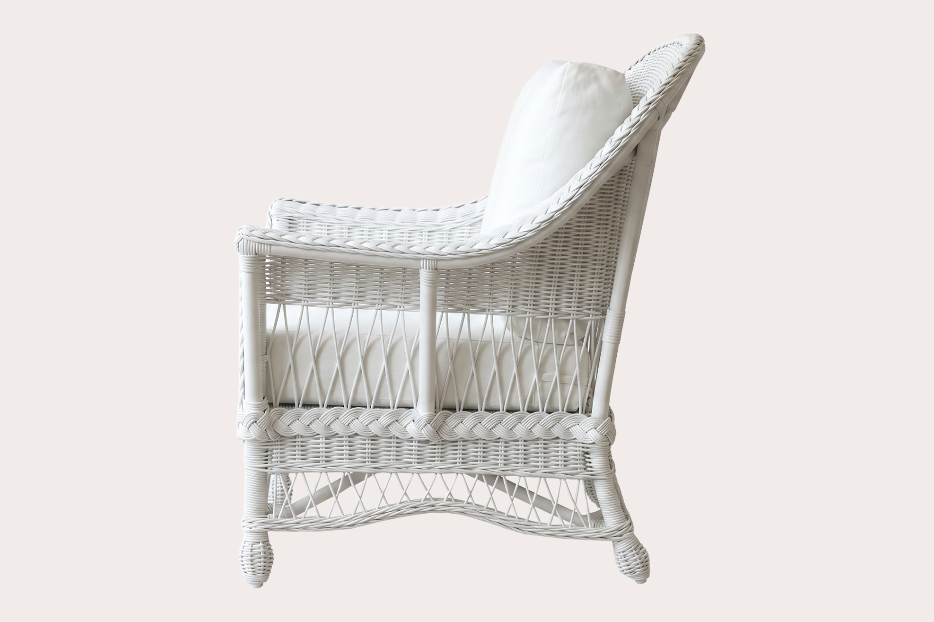 Bar Harbour Armchair. White