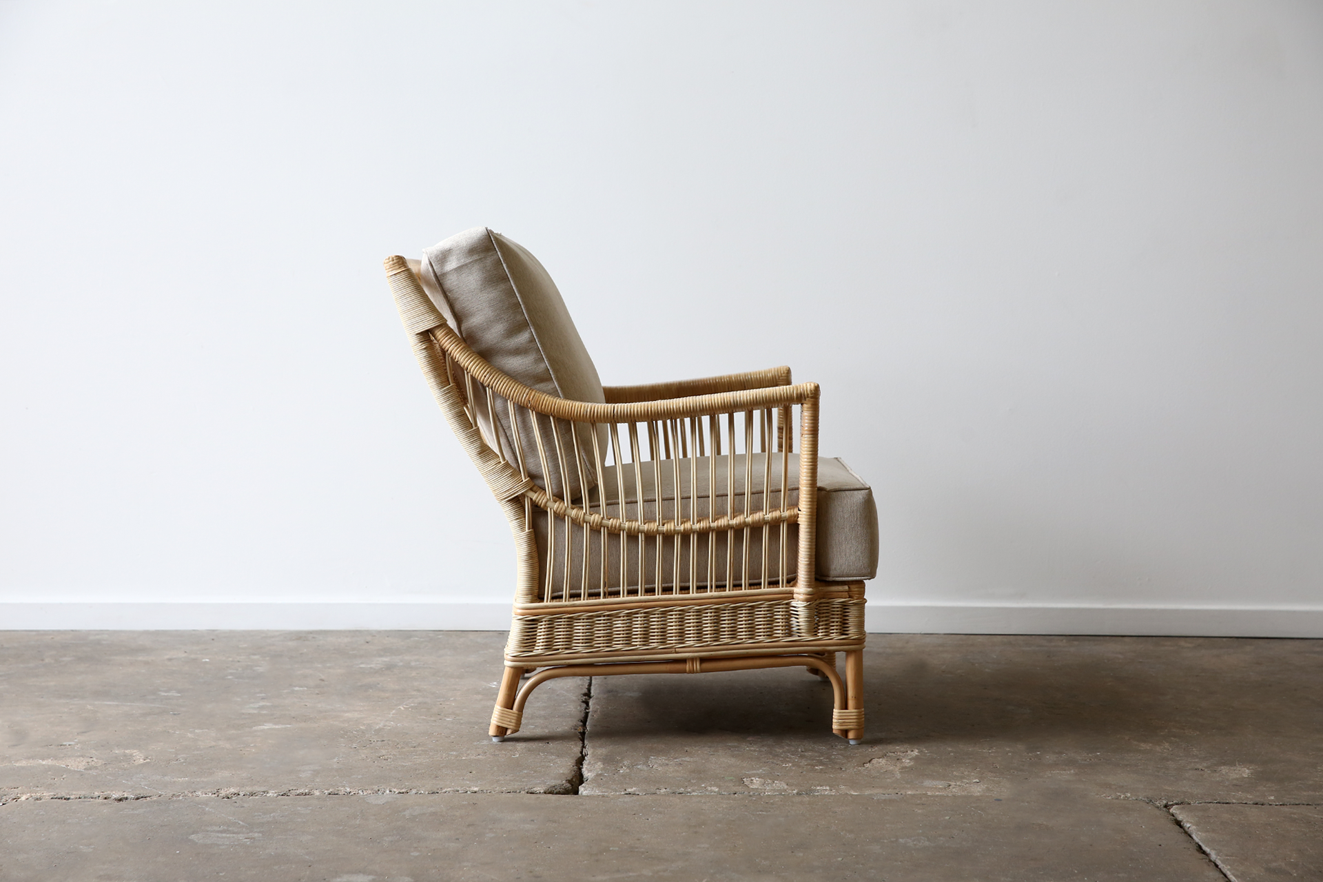 Barletta Armchair. Natural
