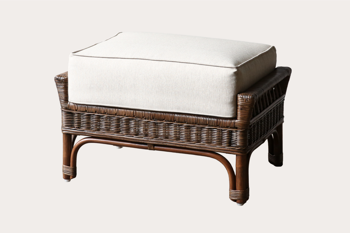 Barletta Ottoman. Brown Wash