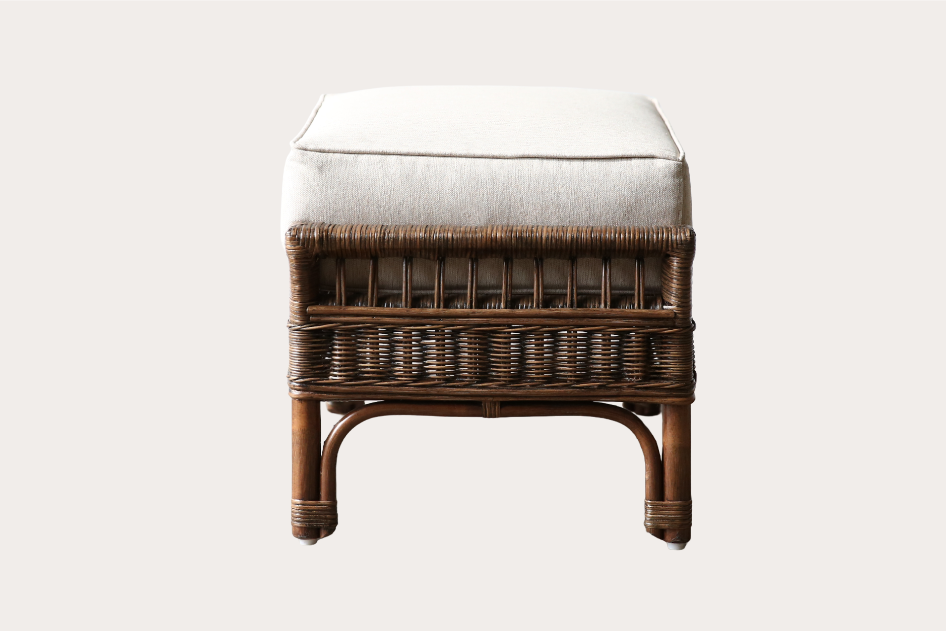 Barletta Ottoman. Brown Wash