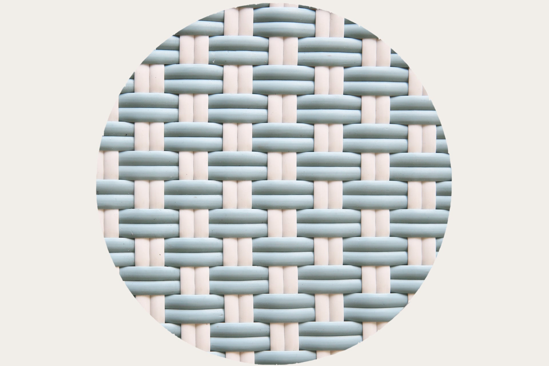 Double Basket - Blue Ice & White.