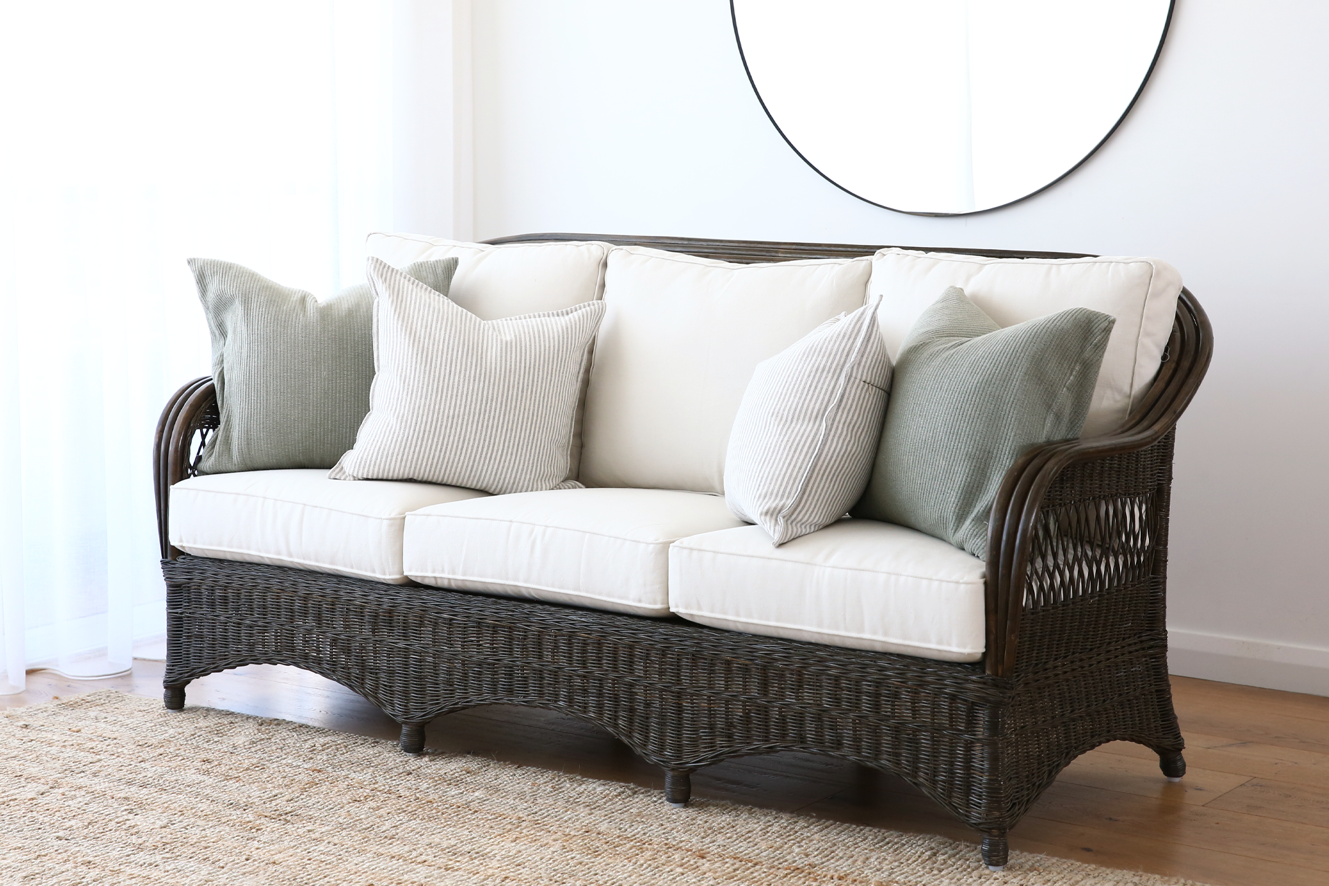 Bohol 3 Seater. Tobacco