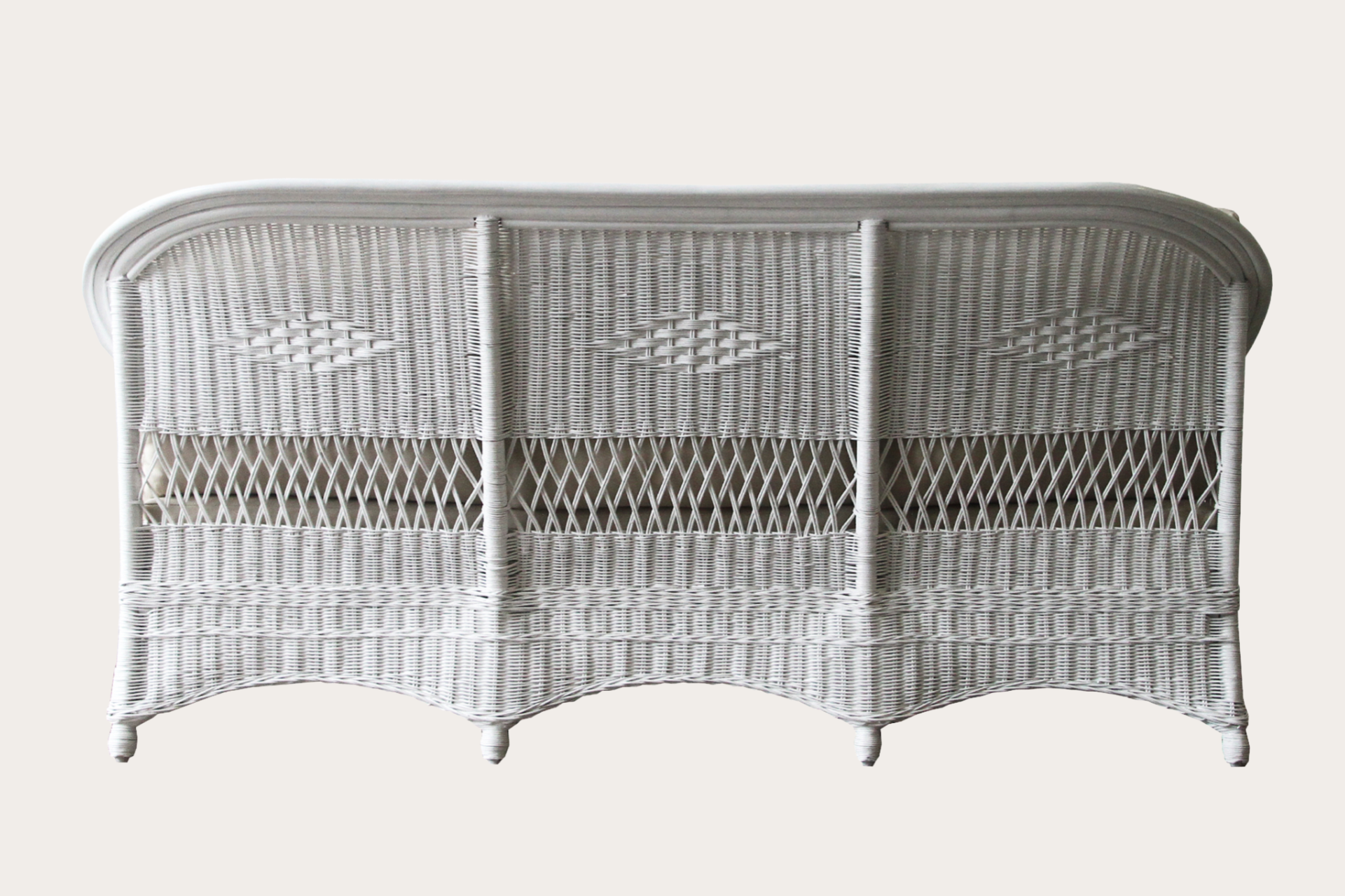 Bohol 3 Seater. White