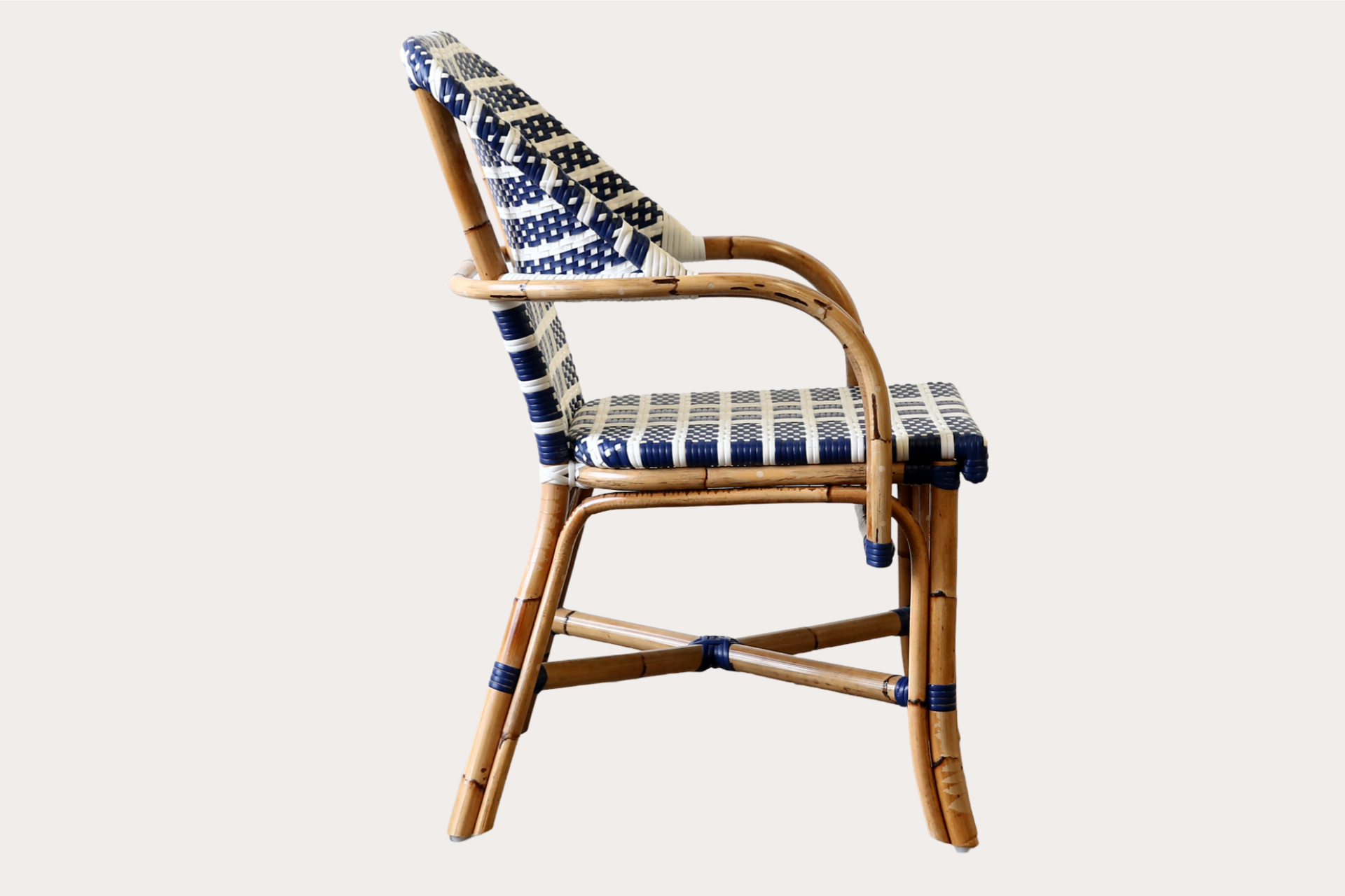 Bordeaux Carver - Blue & White