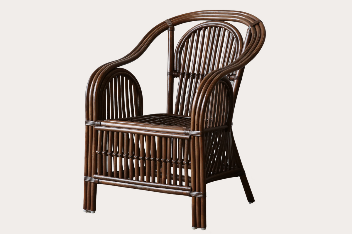 Brookhaven Carver. Brown Wash