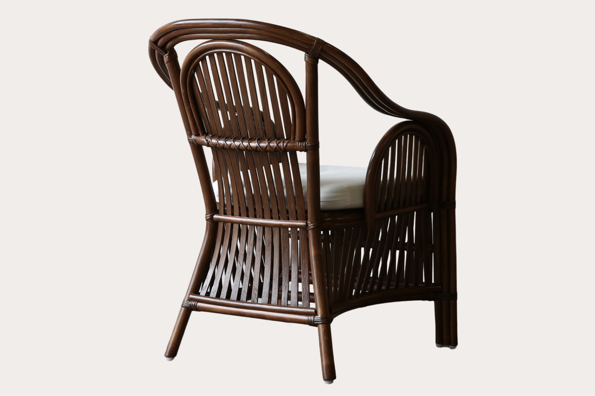 Brookhaven Carver. Brown Wash