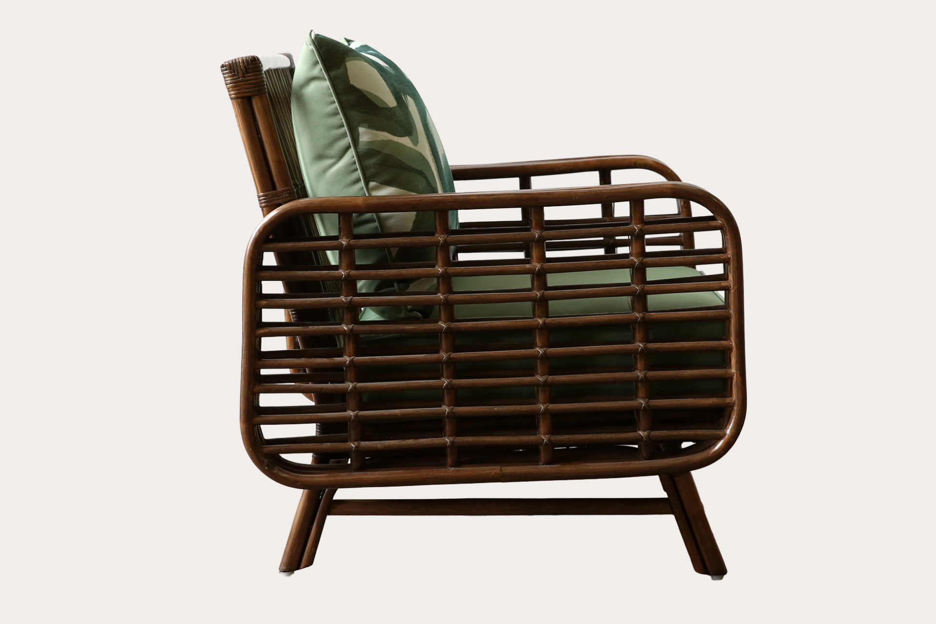 Catalina Armchair - Brown Wash