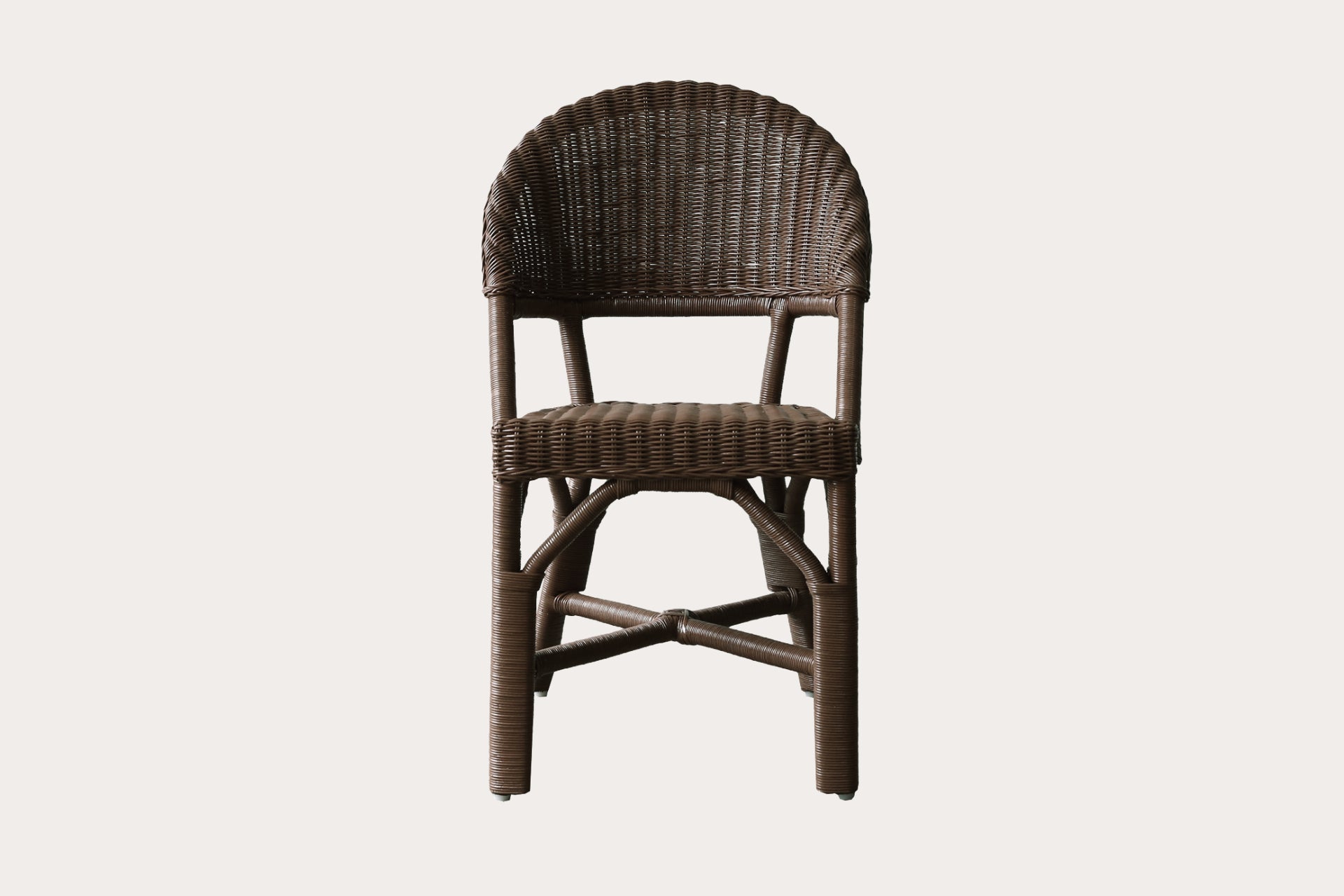 Chelsea Side Chair. Fitrit Weave. Brown Wash