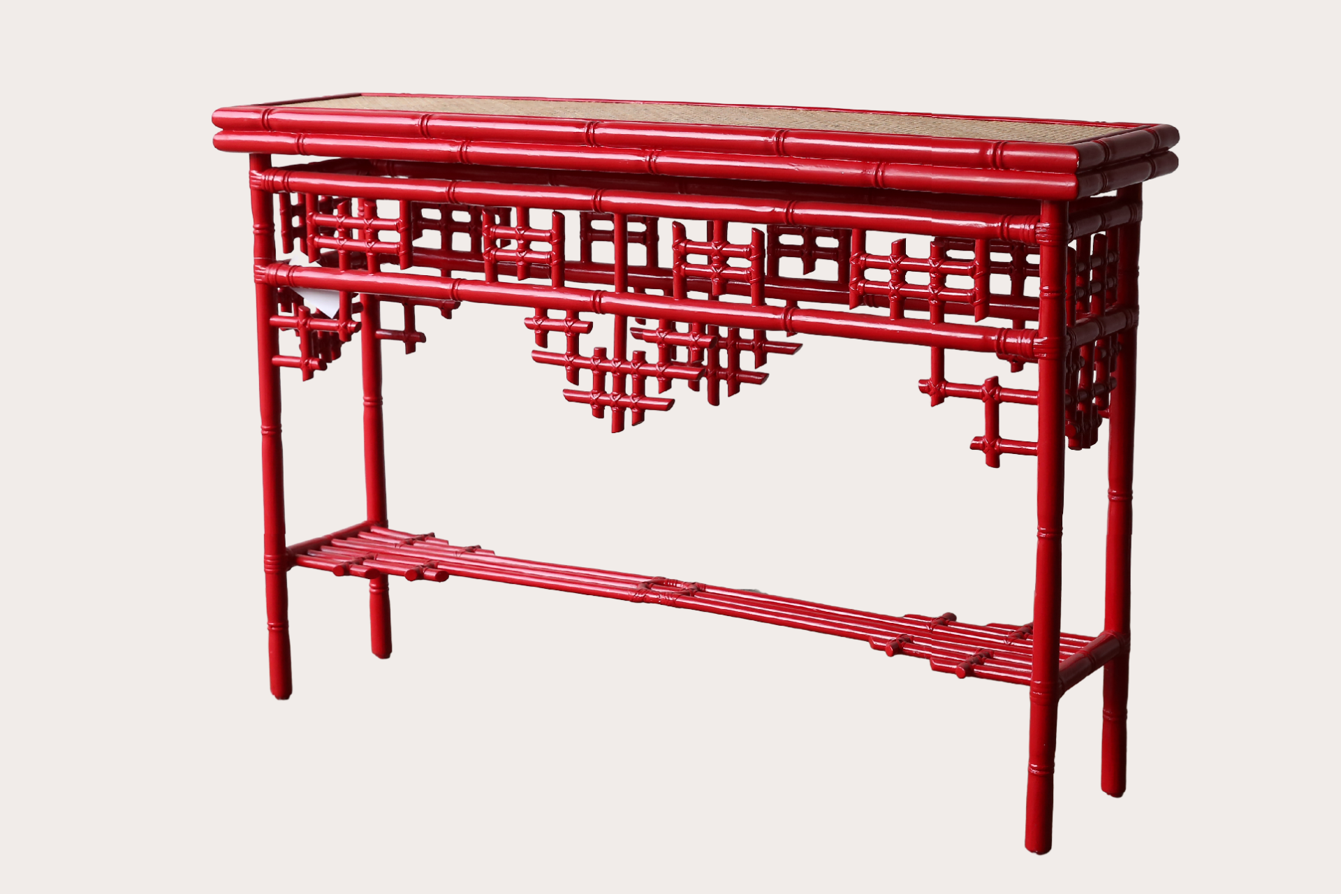Chinese Console with Mirror