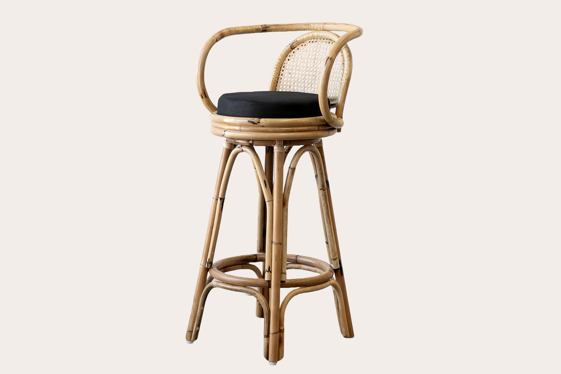 Cuban Swivel Barstool