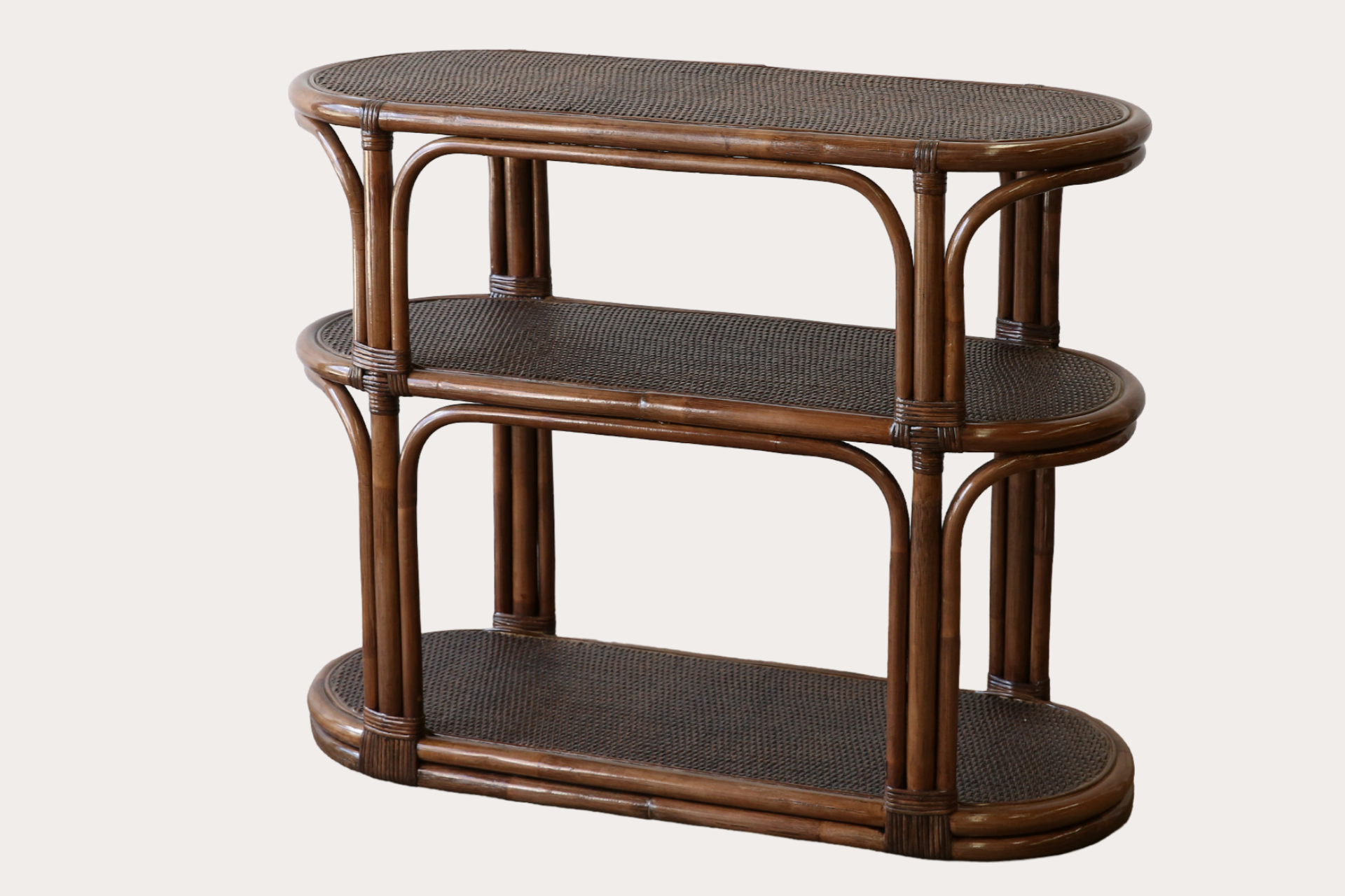 Cuban 100cm Console. Brown Wash