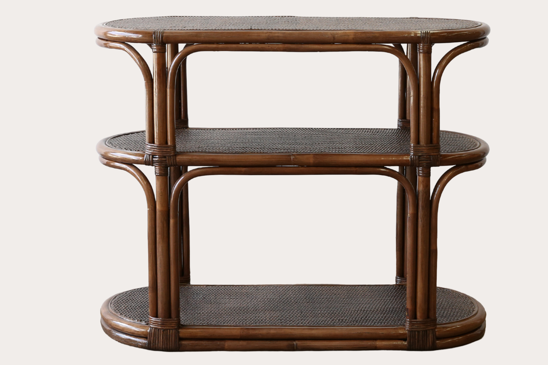 Cuban 100cm Console. Brown Wash