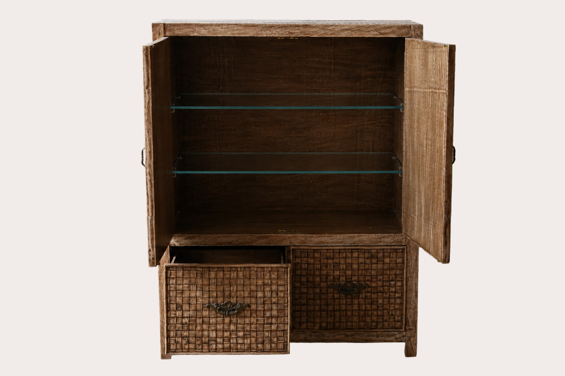 Custom Timber Cabinet with Drawers