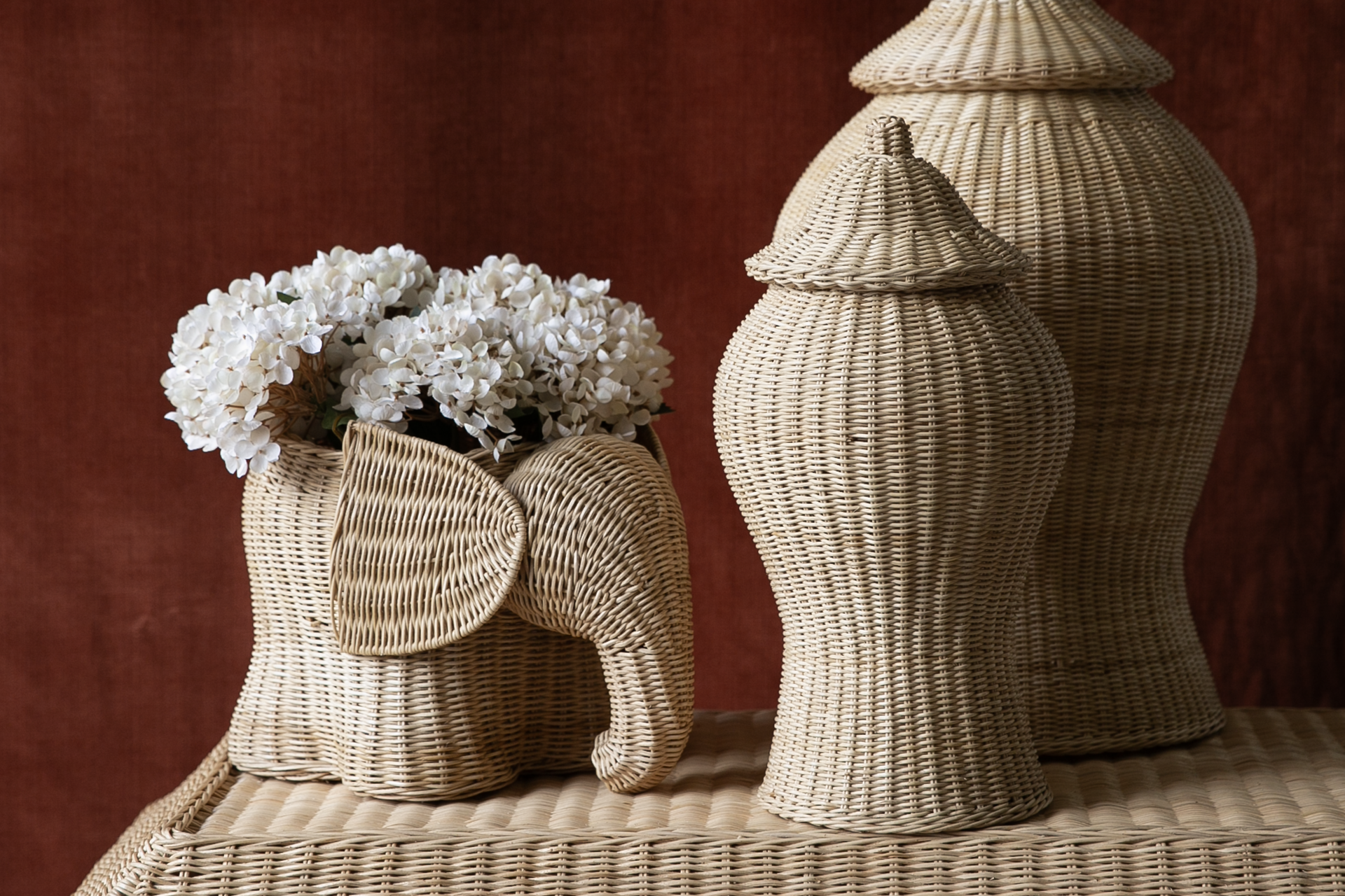 Jelani Elephant Planter - Large