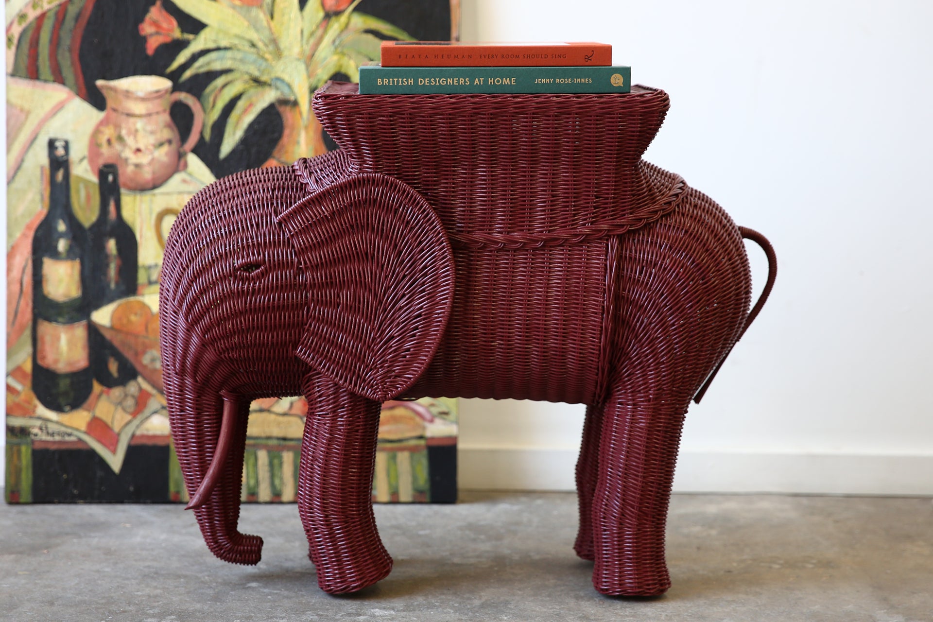 Jelani Elephant Side Table. Marrakesh