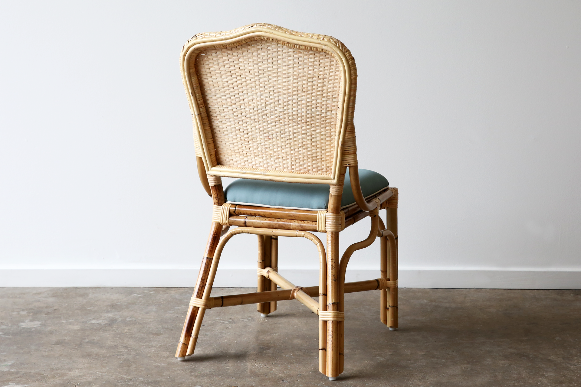 Fernhill Side Chair | Handwoven Rattan & Wicker Dining Chair