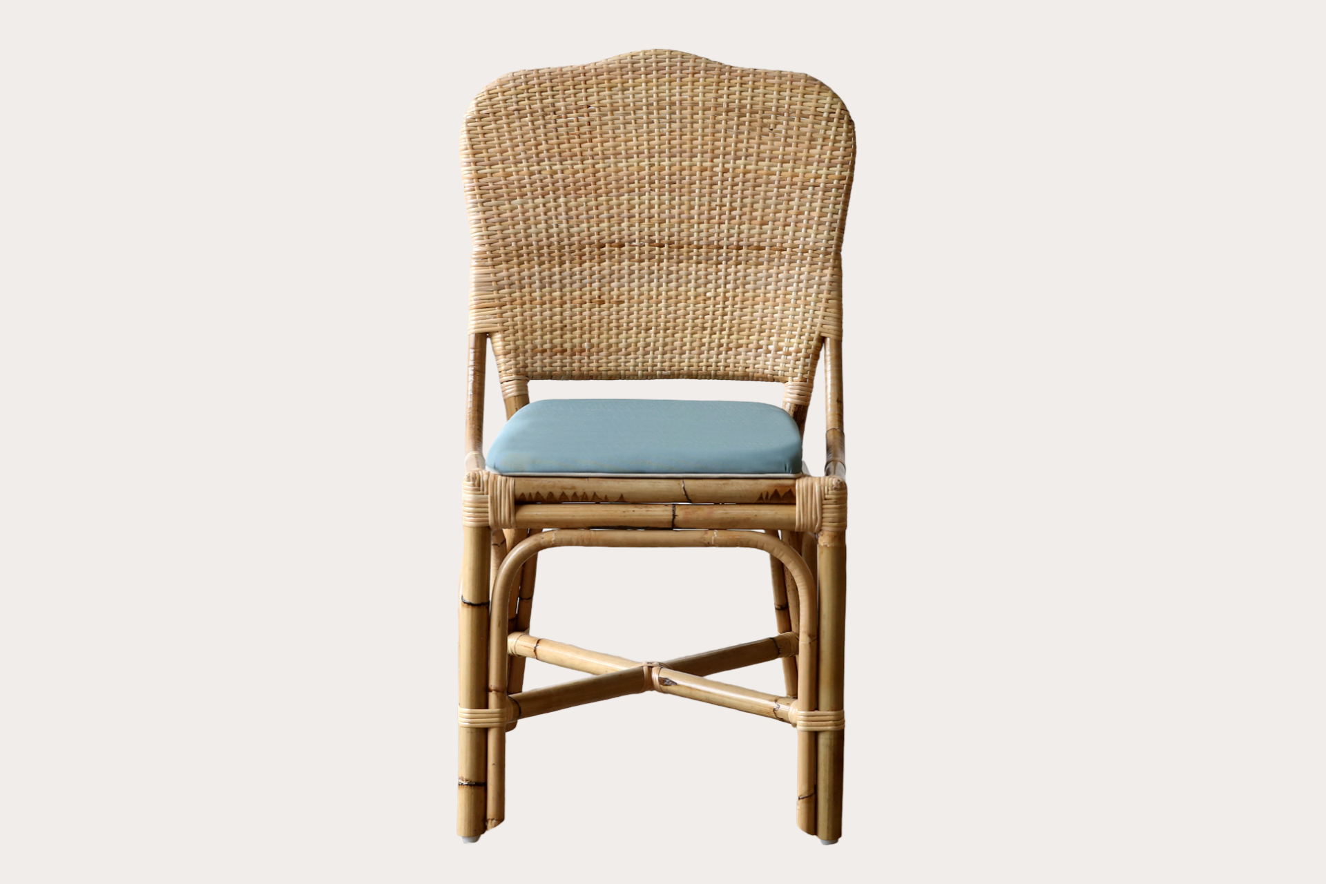Fernhill Side Chair | Handwoven Rattan & Wicker Dining Chair