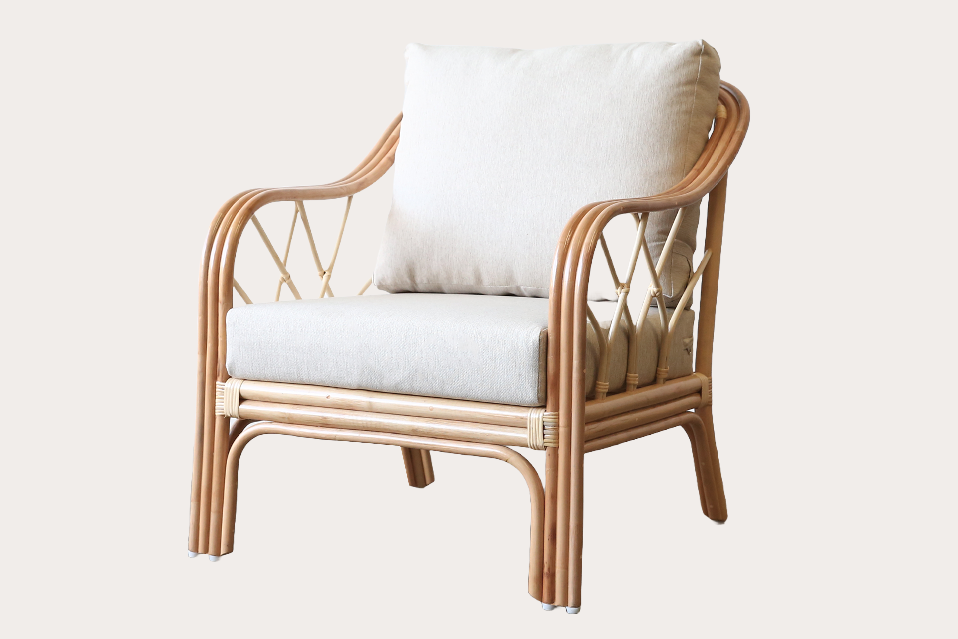 Florence Armchair. Natural