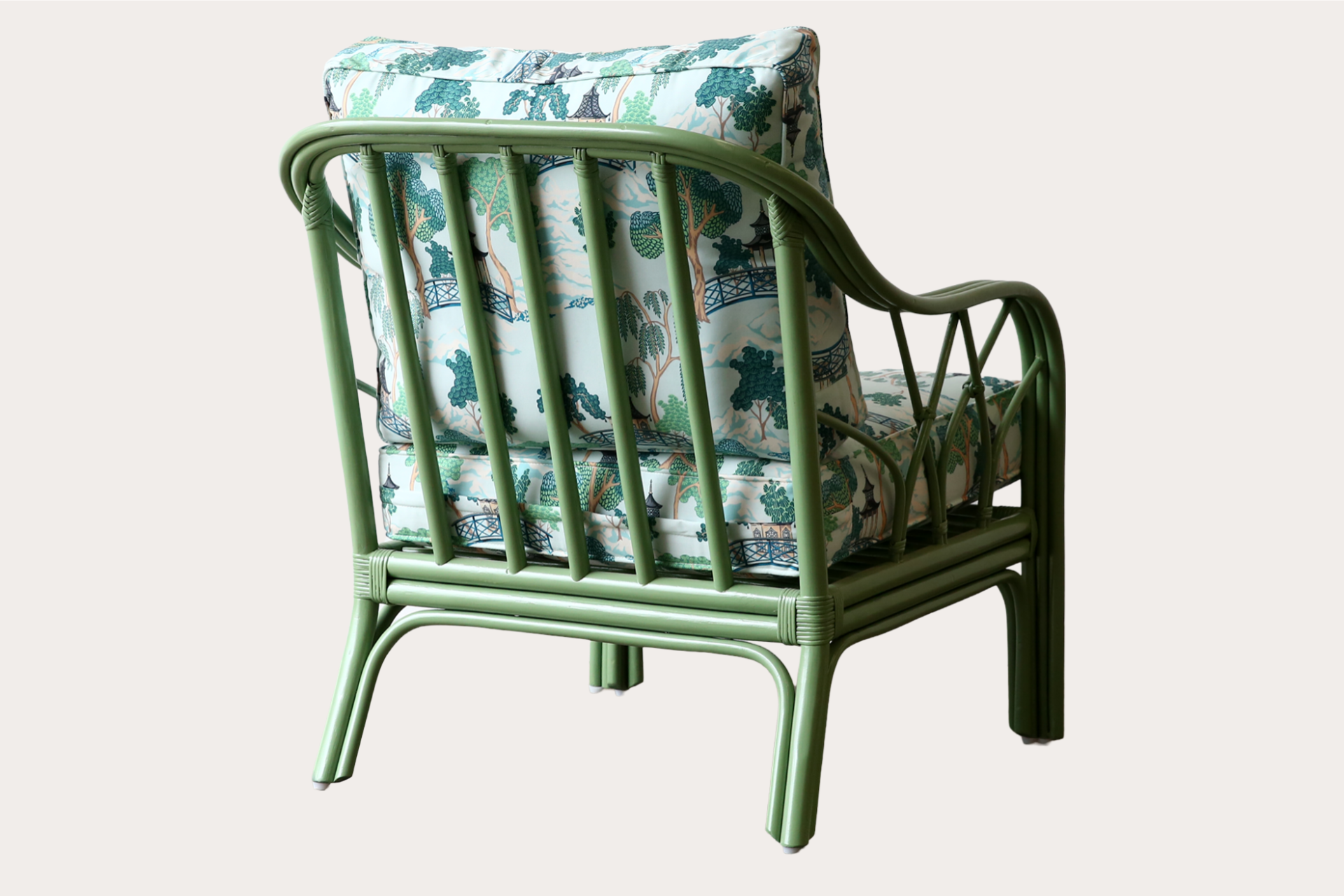 Florence Armchair. Green