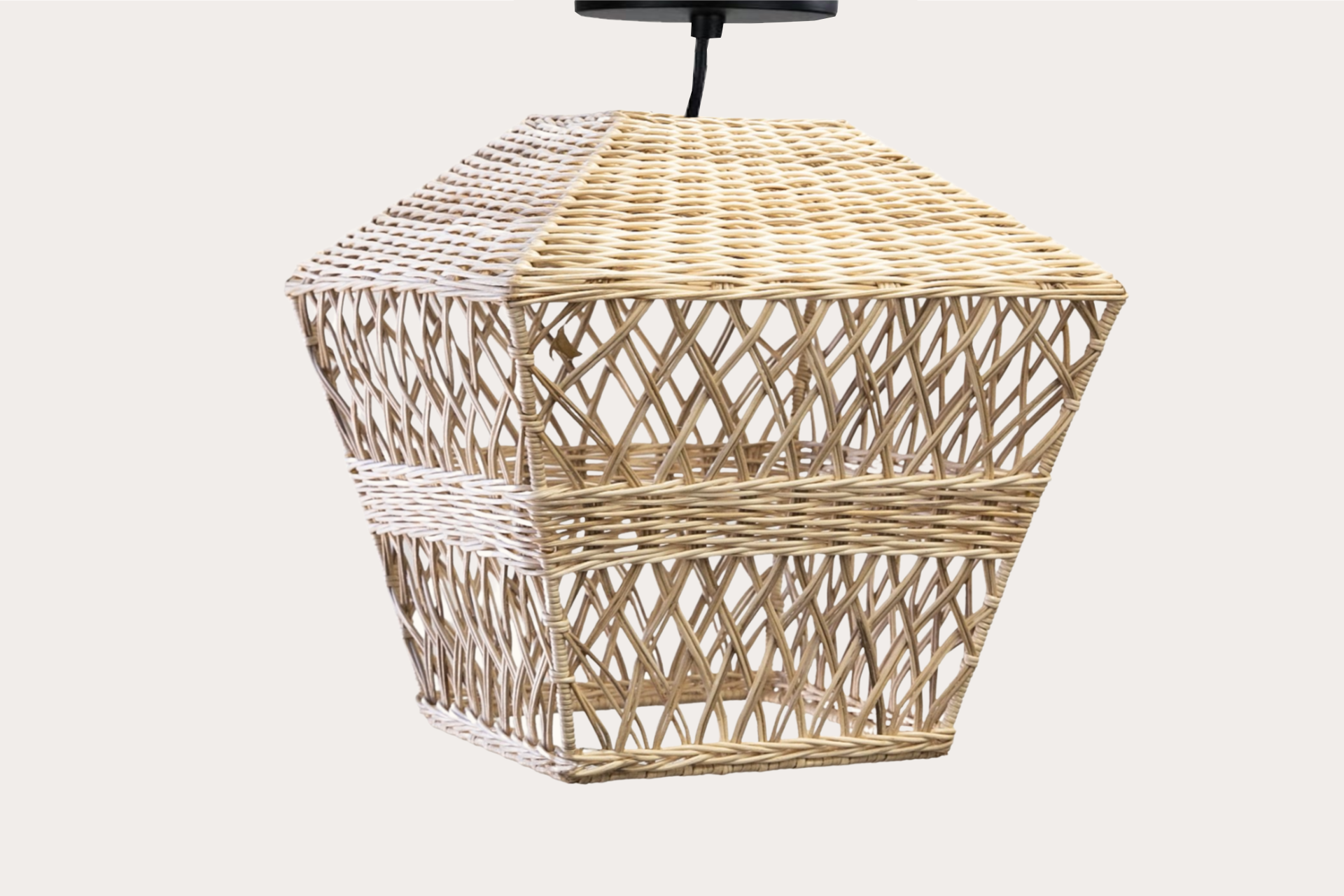 Greenwich Squat Pendant Light – Natural