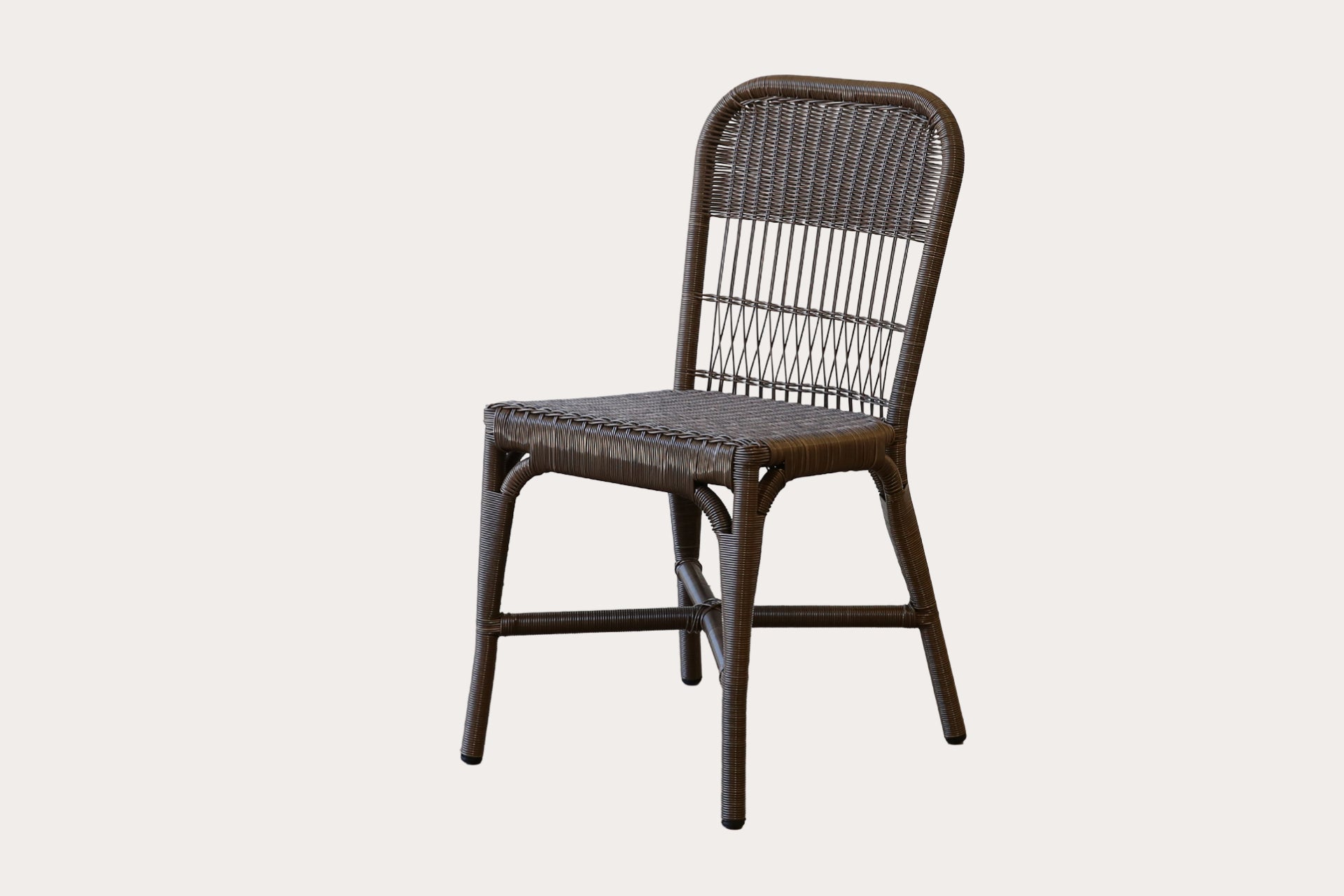 Hartley outdoor side chair - Brown Wash