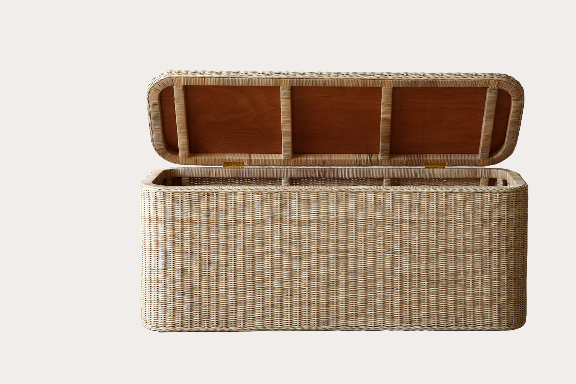 Hartley Wicker Trunk. Natural