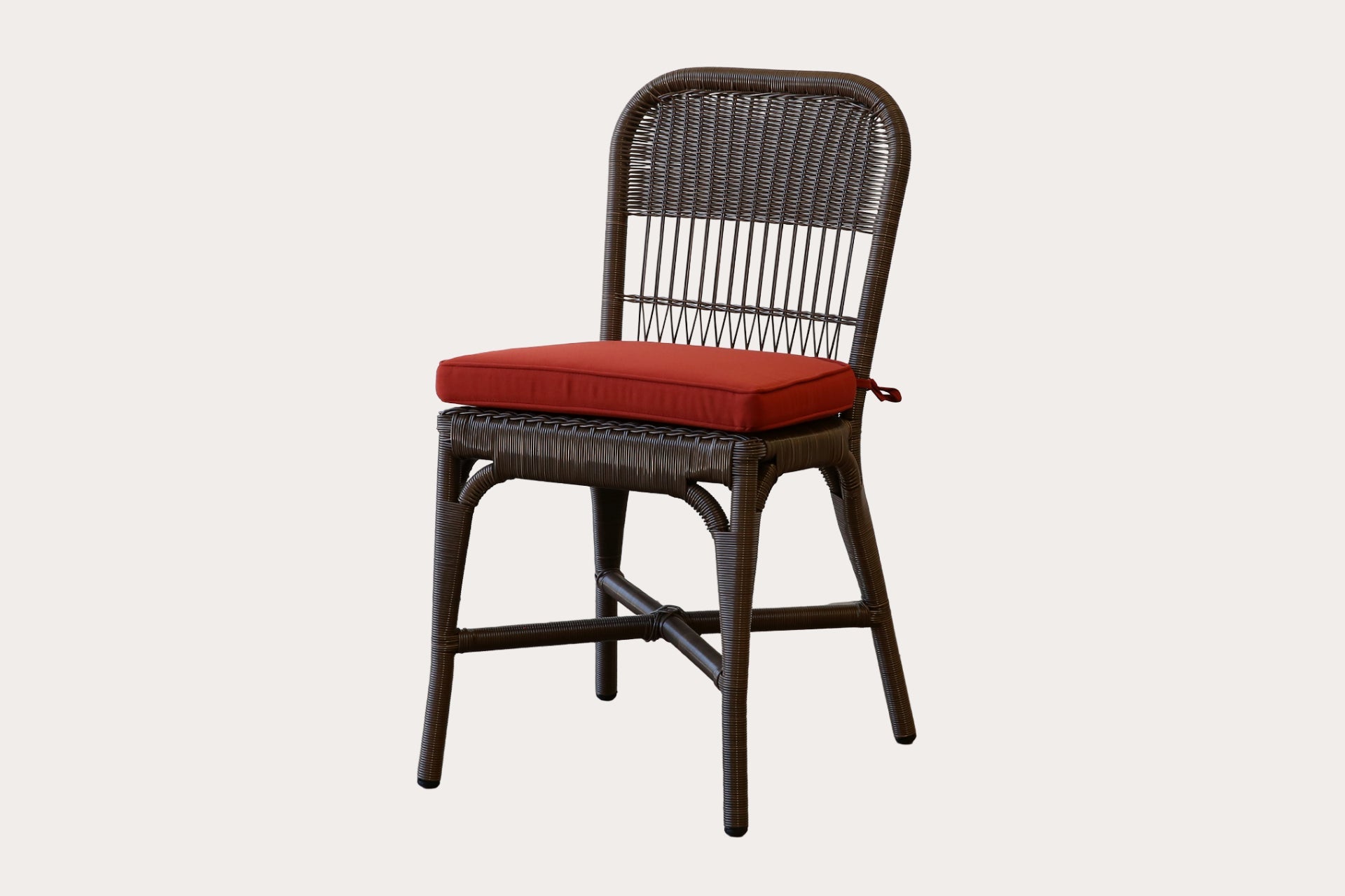 Hartley outdoor side chair - Brown Wash
