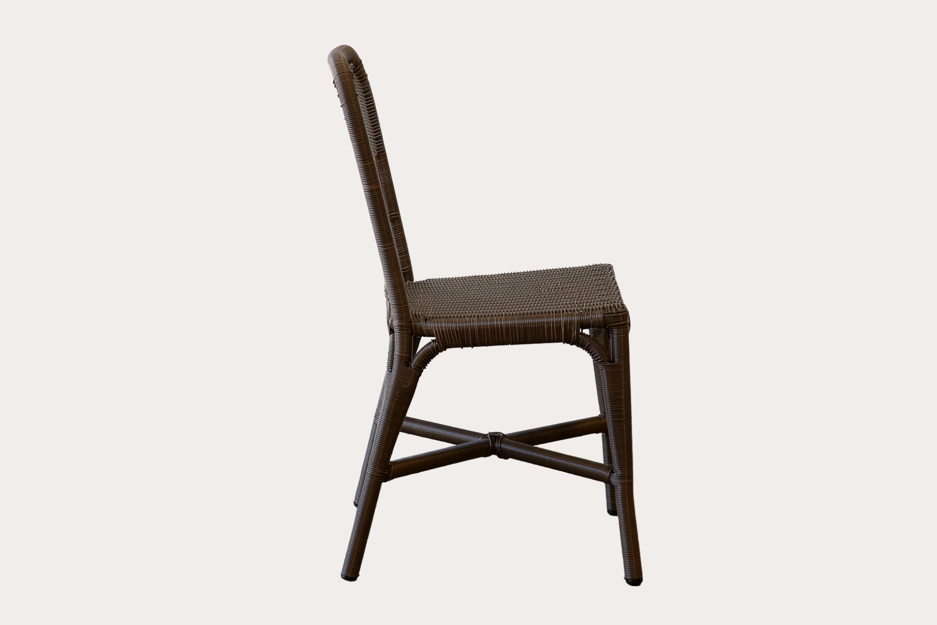 Hartley outdoor side chair - Brown Wash