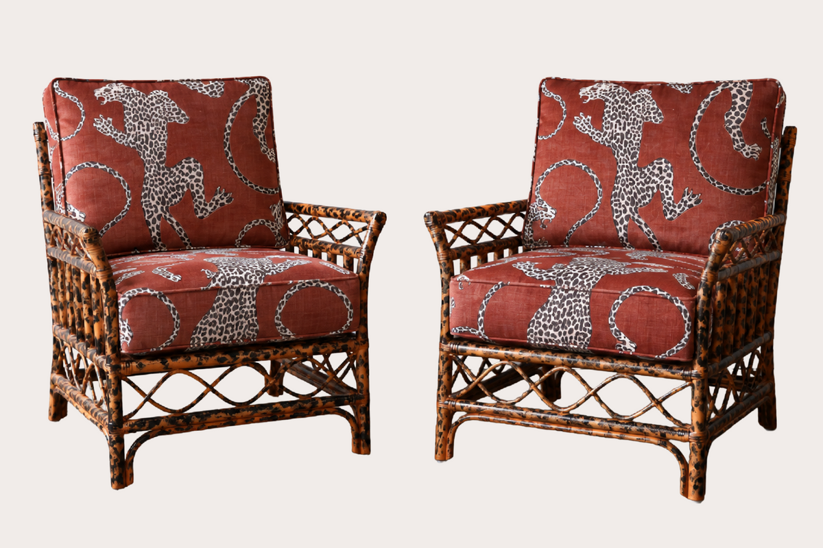 Helix armchairs - Leopard