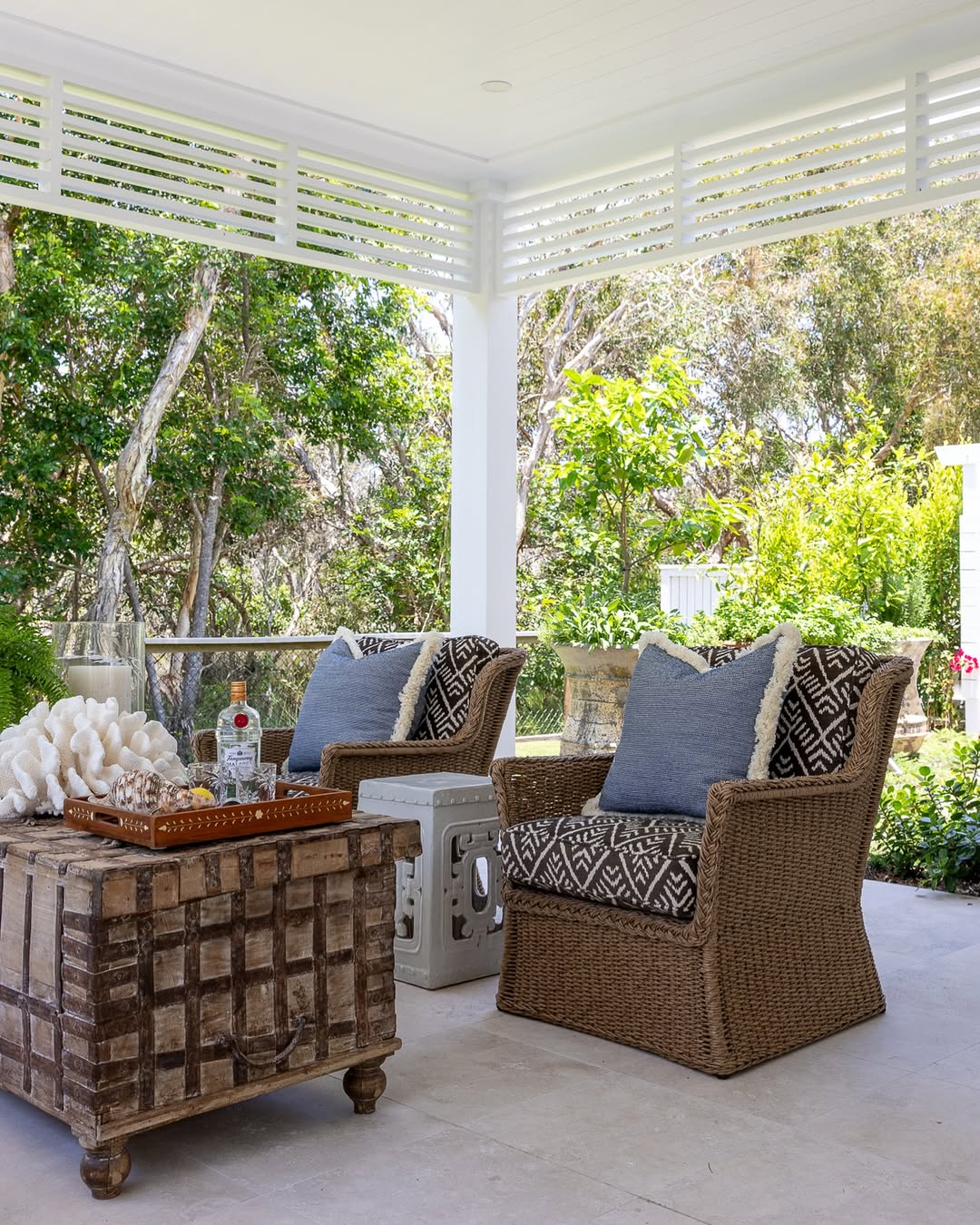 Highgate house La Quinta Outdoor armchairs