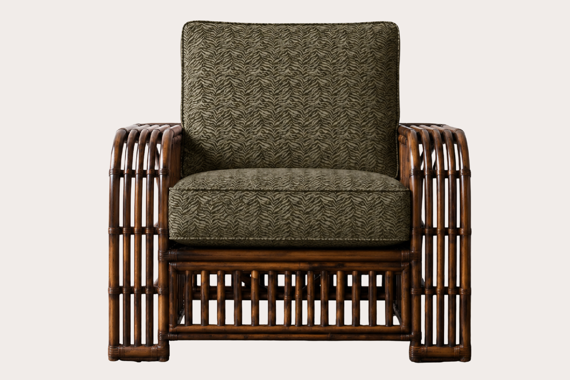 Key Largo Armchair. Brown Wash
