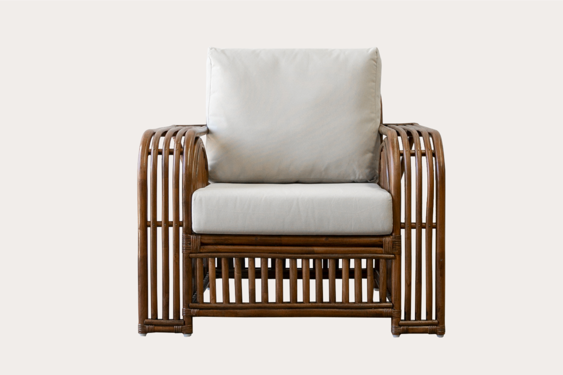 Key Largo Armchair. Brown Wash