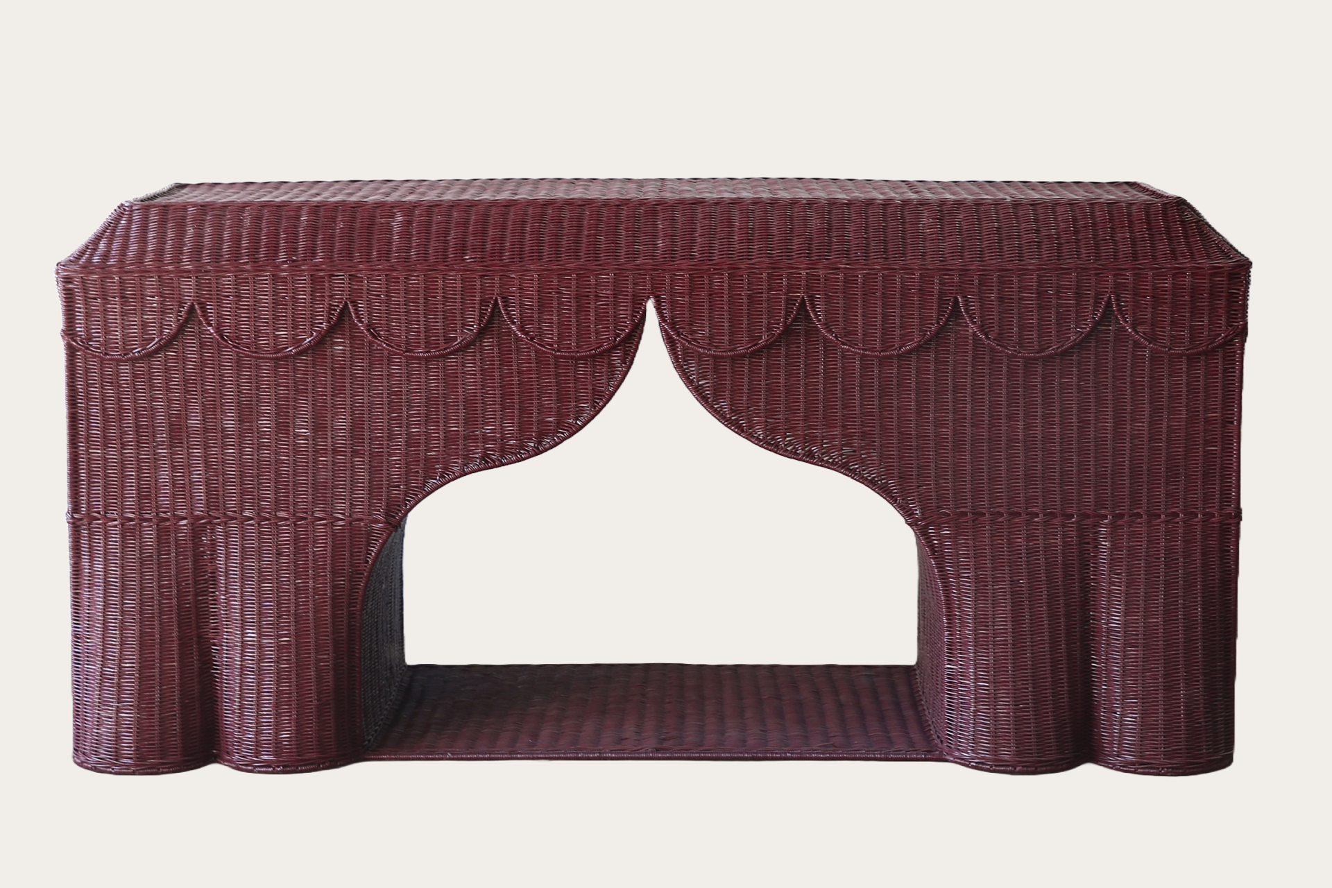 La Marquise Console - Marrakesh Red.