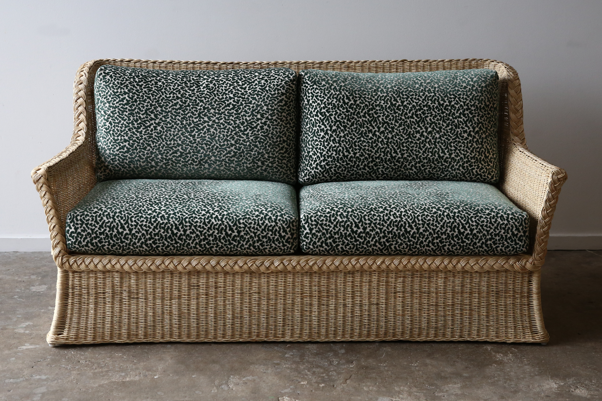 La Quinta Wicker Sofa - (only 1 available)