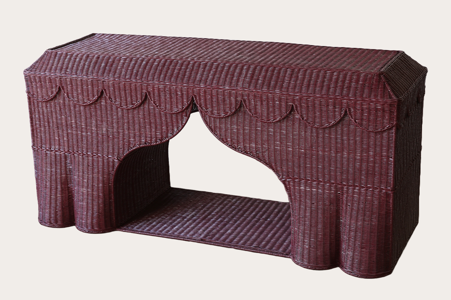 La Marquise Console - Marrakesh Red.