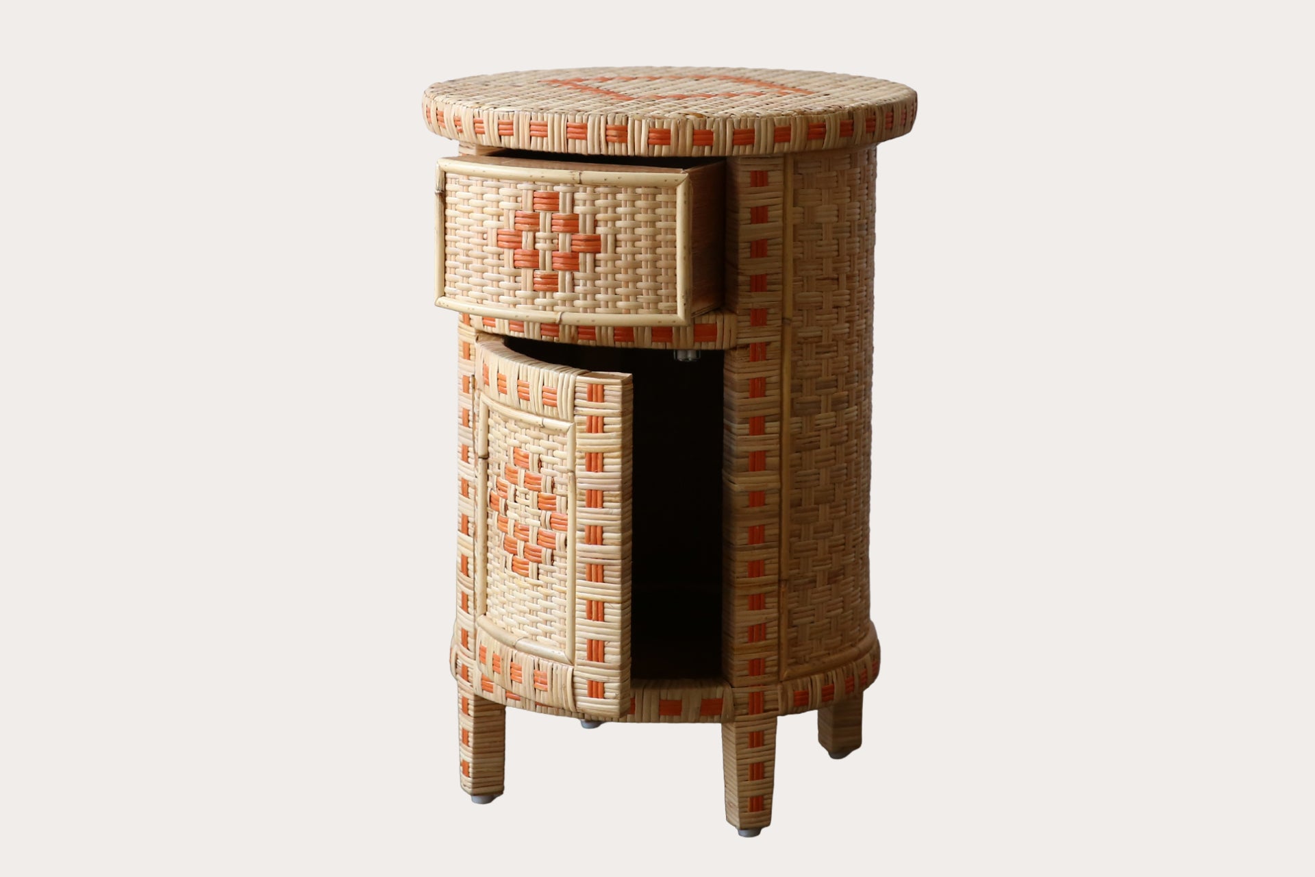 Larino Bedside Table - Arancia