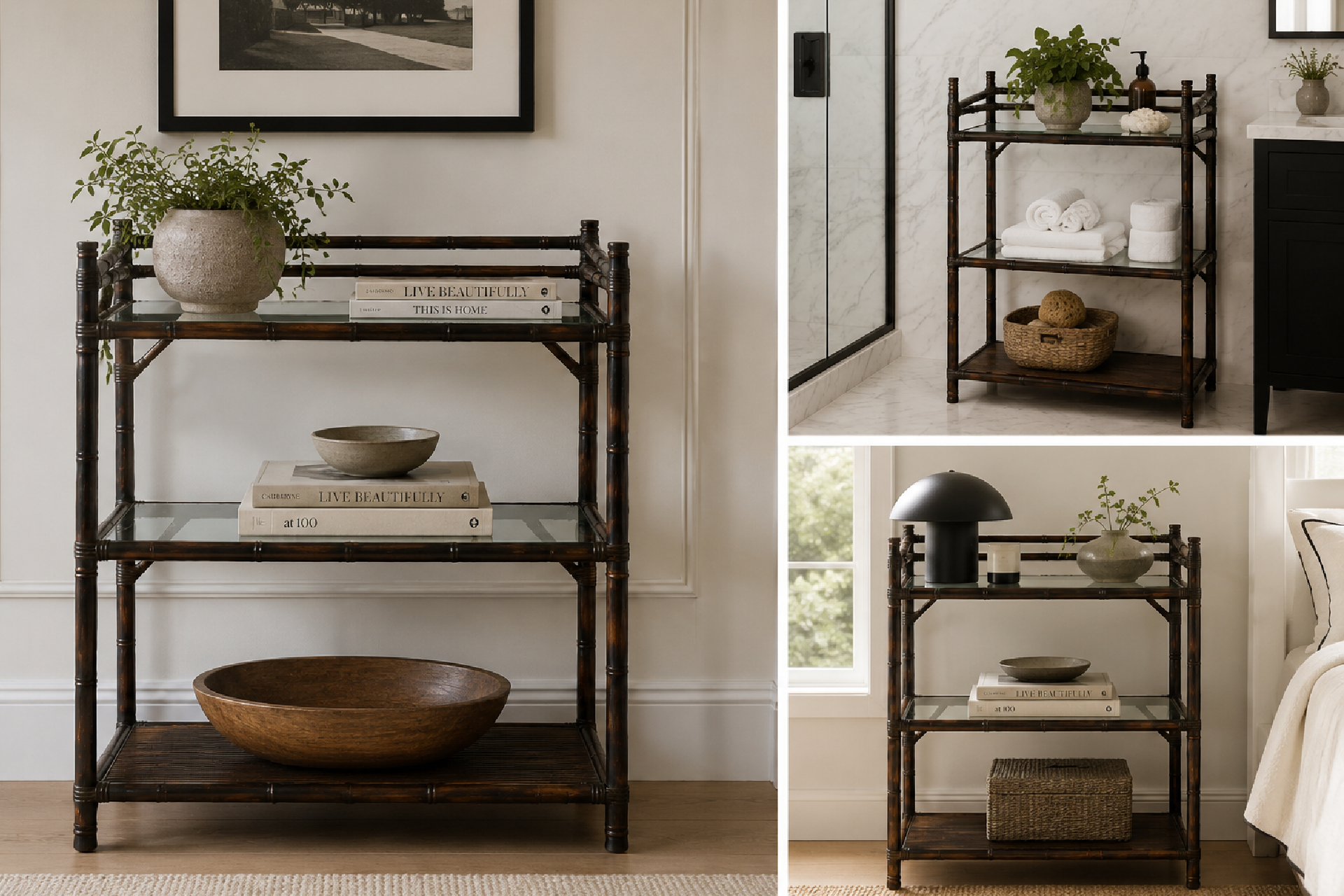 Loft 3 shelf display