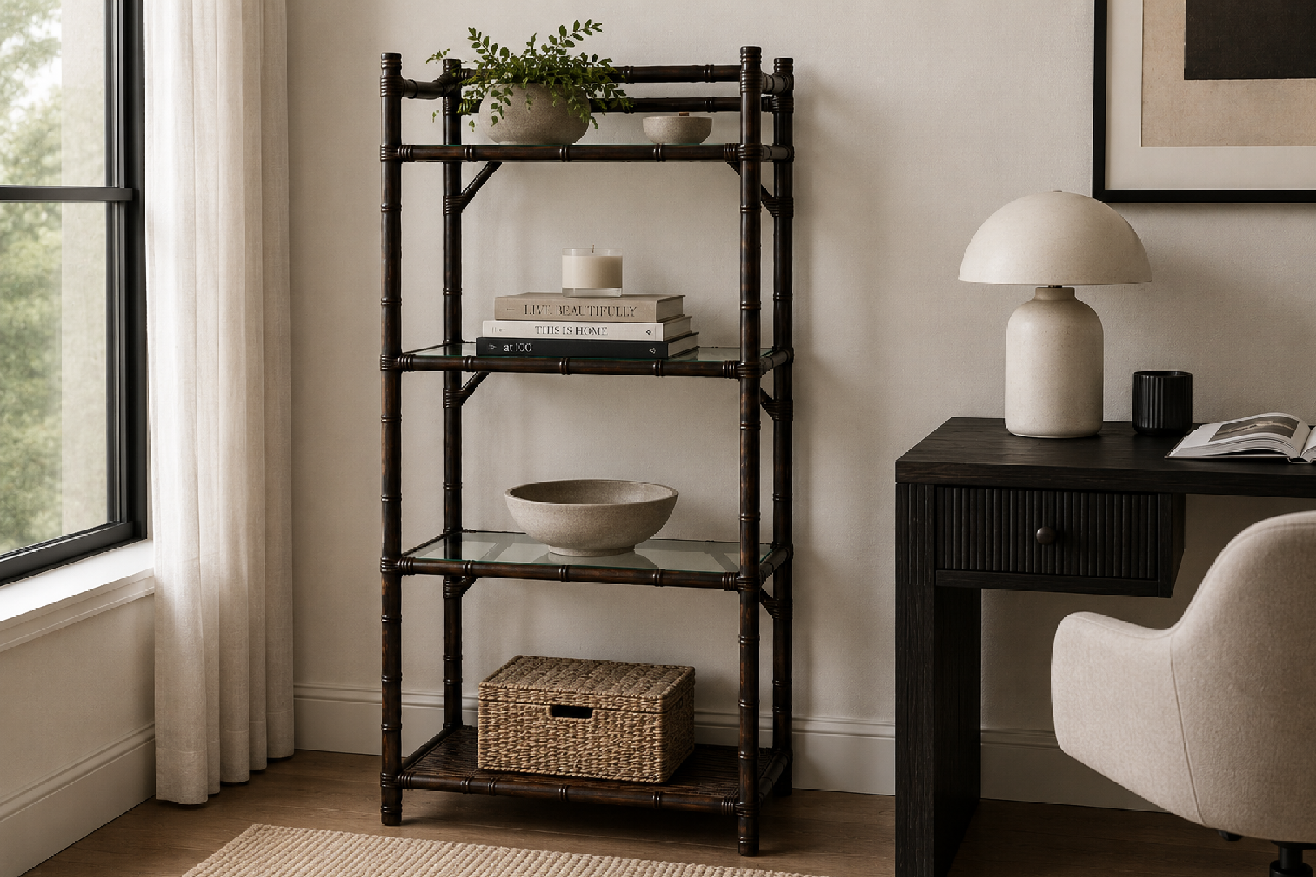 Loft 4 shelf display